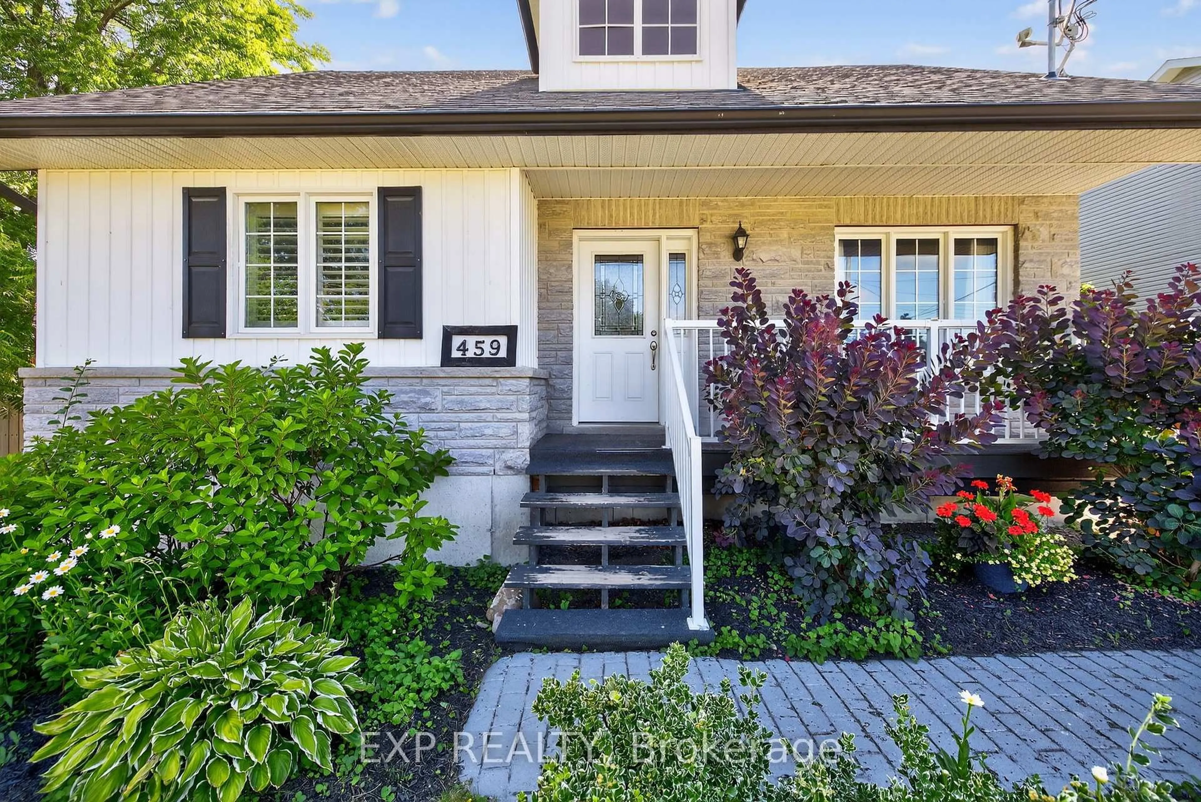 Home with vinyl exterior material, street for 459 Eldon Rd, Kawartha Lakes Ontario K0M 2C0