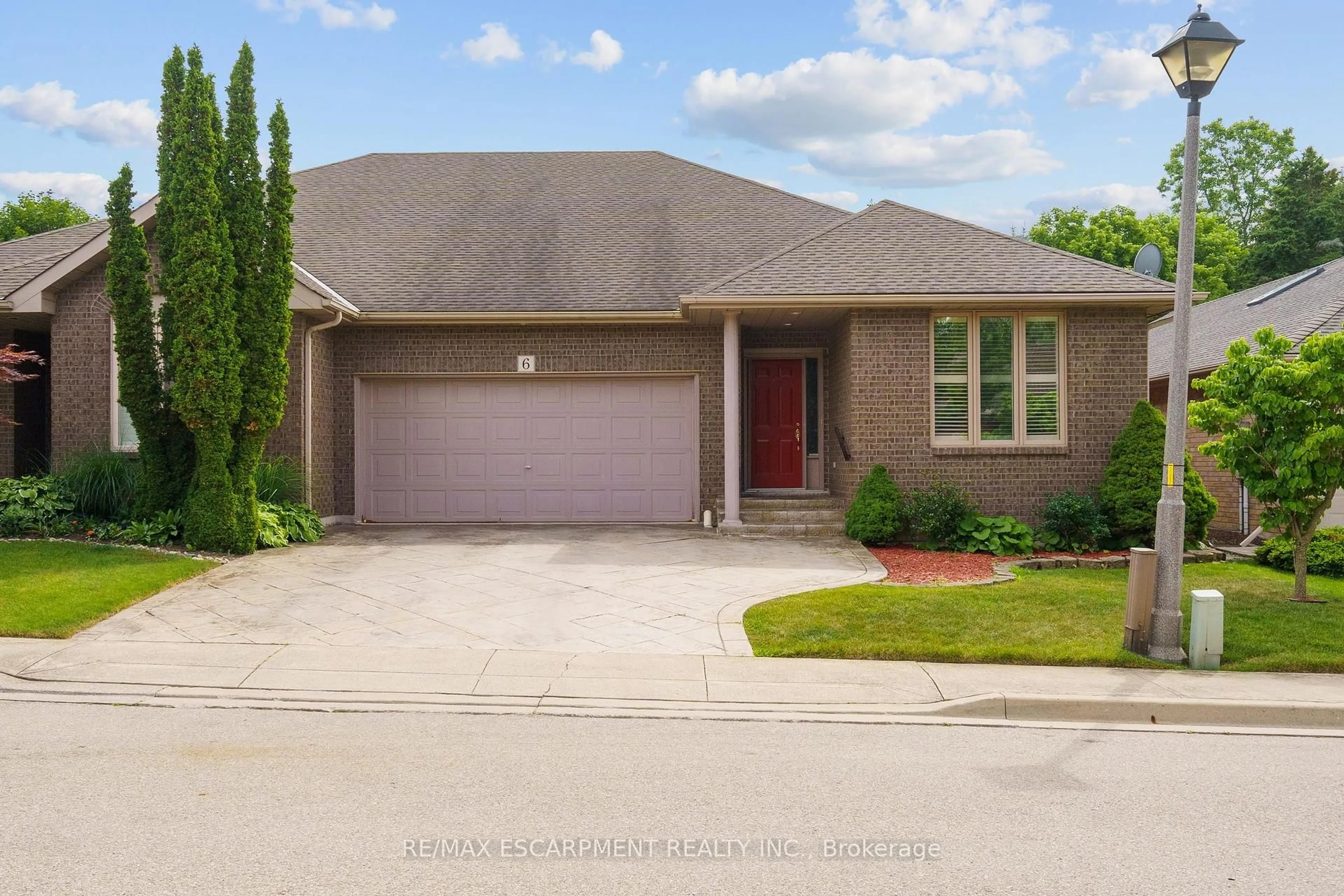 Home with brick exterior material, street for 6 Gillespie Cres, Hamilton Ontario L9H 7N1