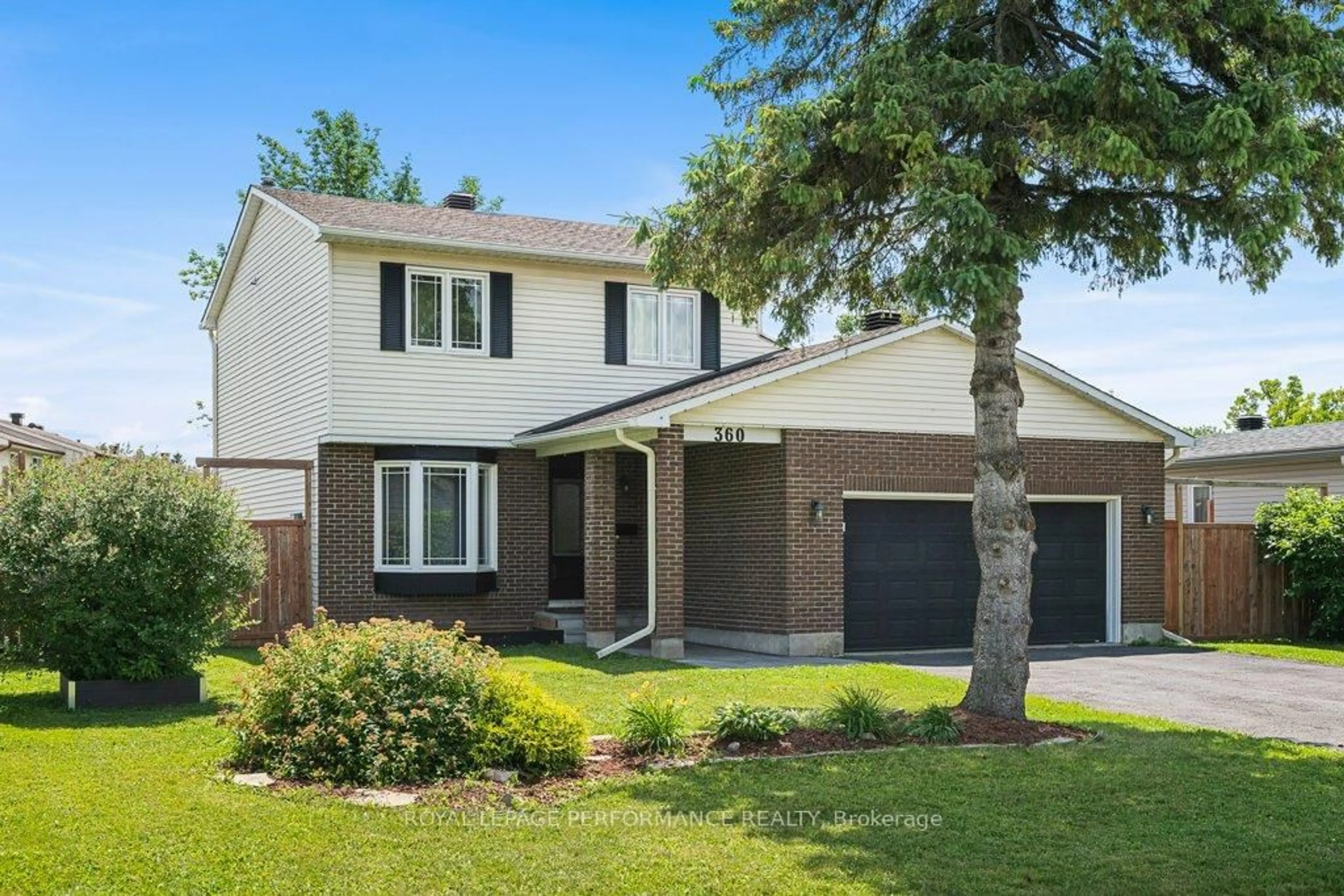 Home with brick exterior material, street for 360 Burnt Ember Way, Orleans Ontario K1E 2B7