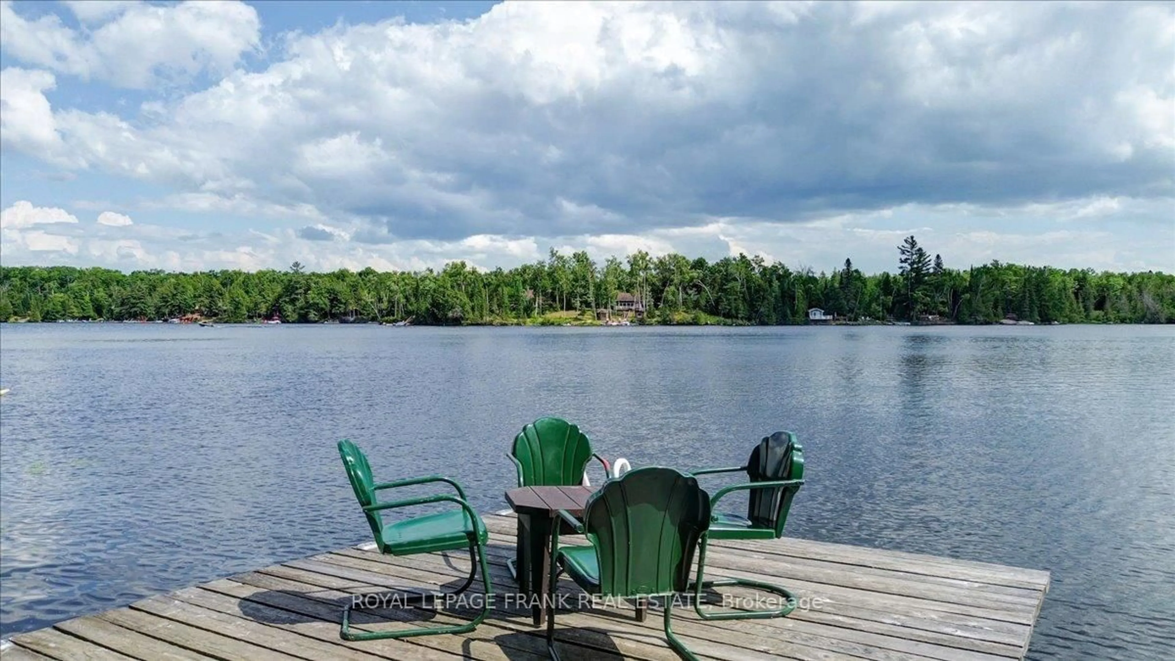 Patio, water/lake/river/ocean view for 48 Bay View Lane, Hastings Ontario K0L 1W0