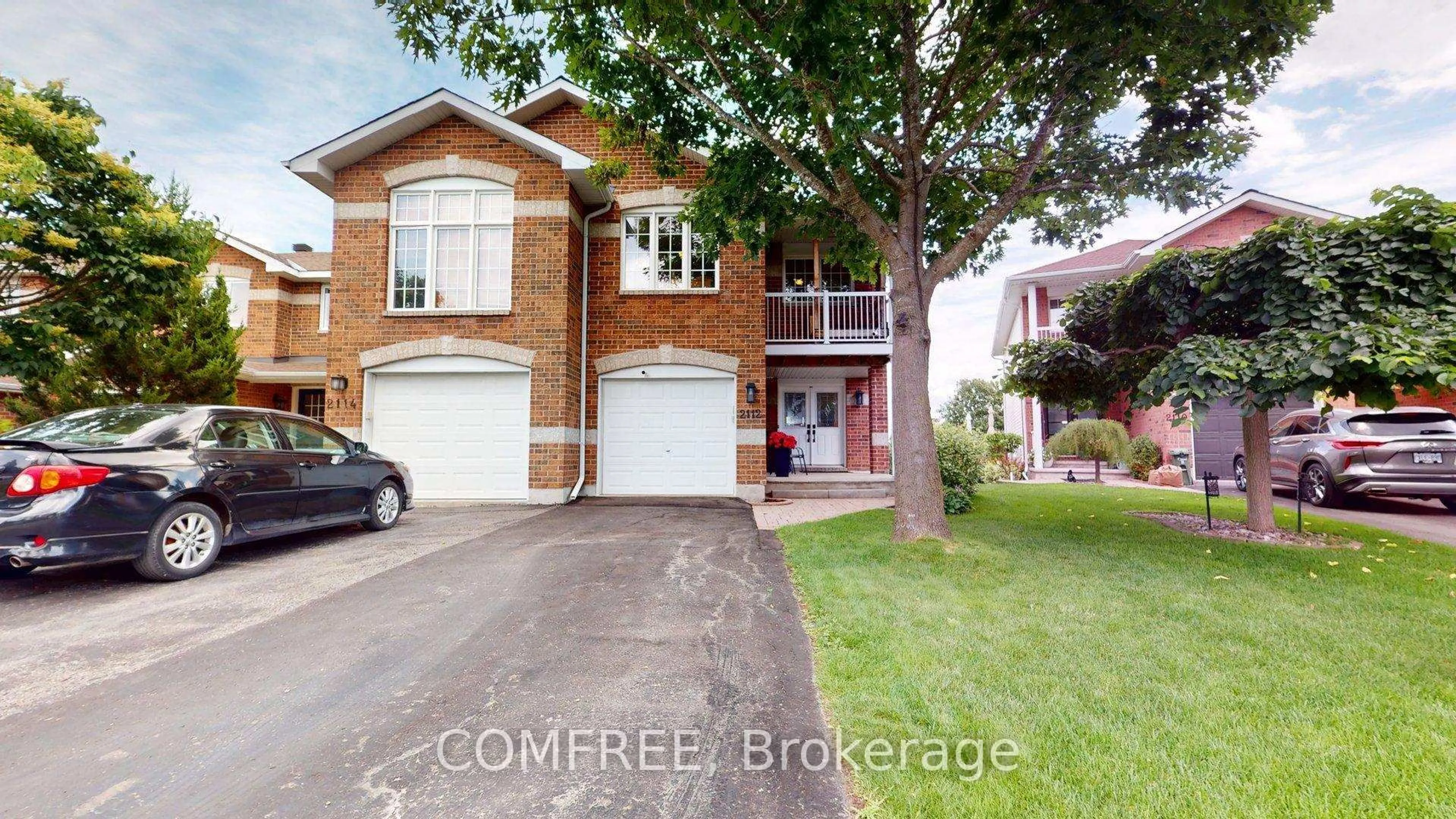 Home with brick exterior material, street for 2112 Bergamot Circ, Ottawa Ontario K4A 4R4
