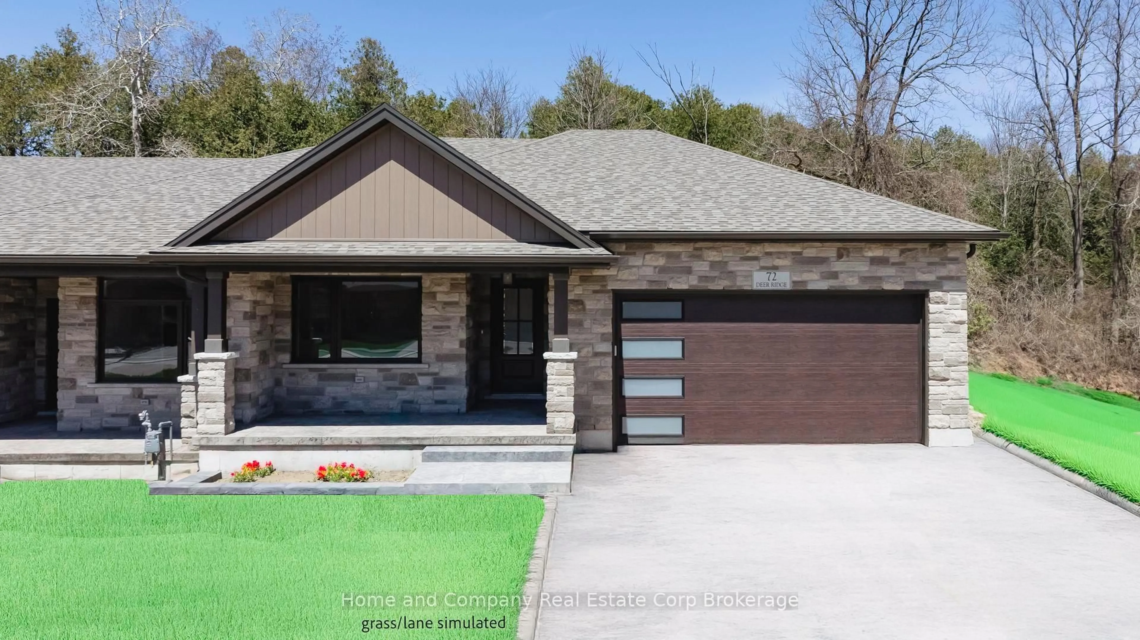 Home with brick exterior material, street for 56 DEER RIDGE Lane, Bluewater Ontario N0M 1G0