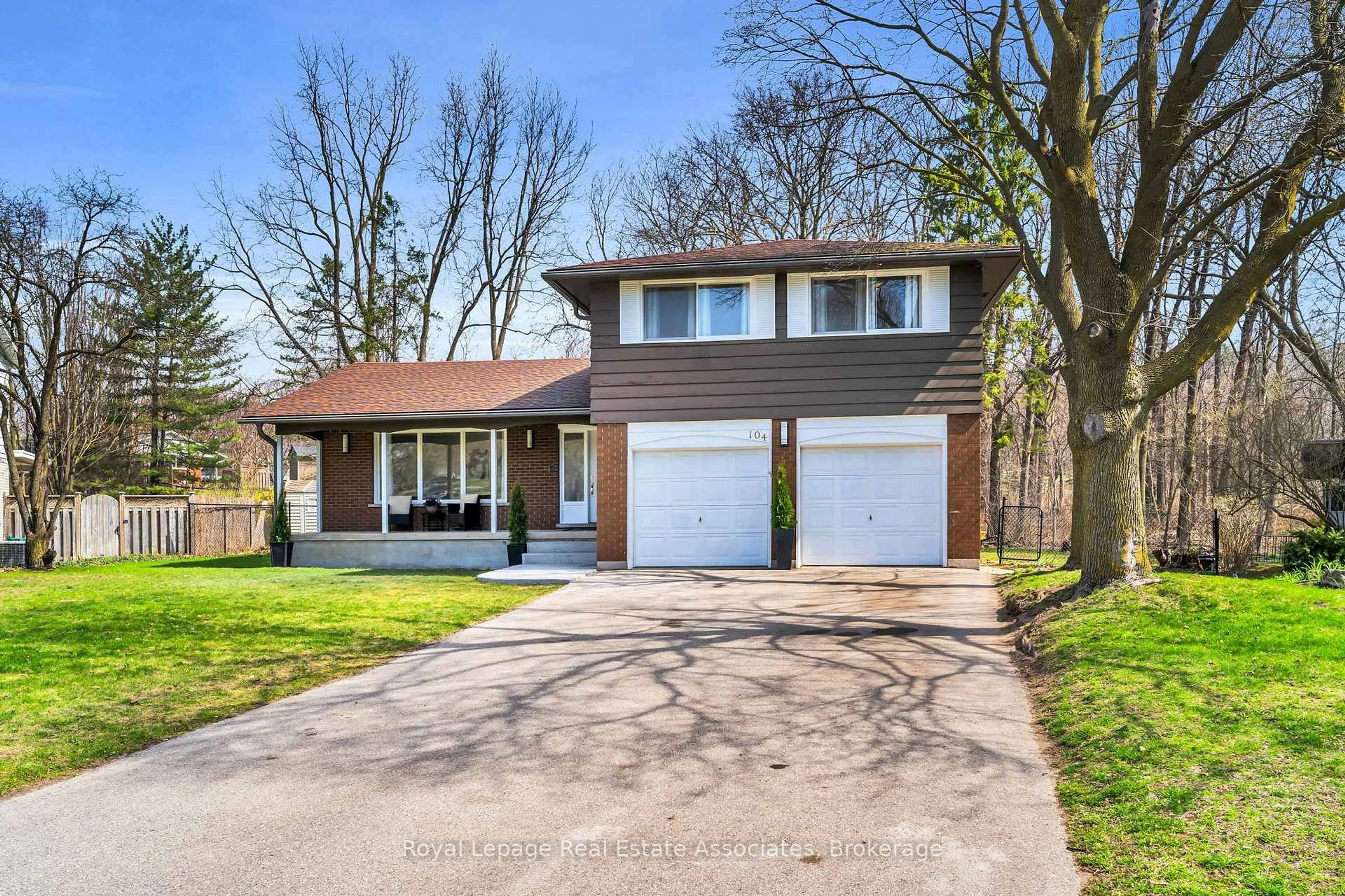 Home with brick exterior material, street for 104 Cardinal Cres, Waterloo Ontario N2J 2E9