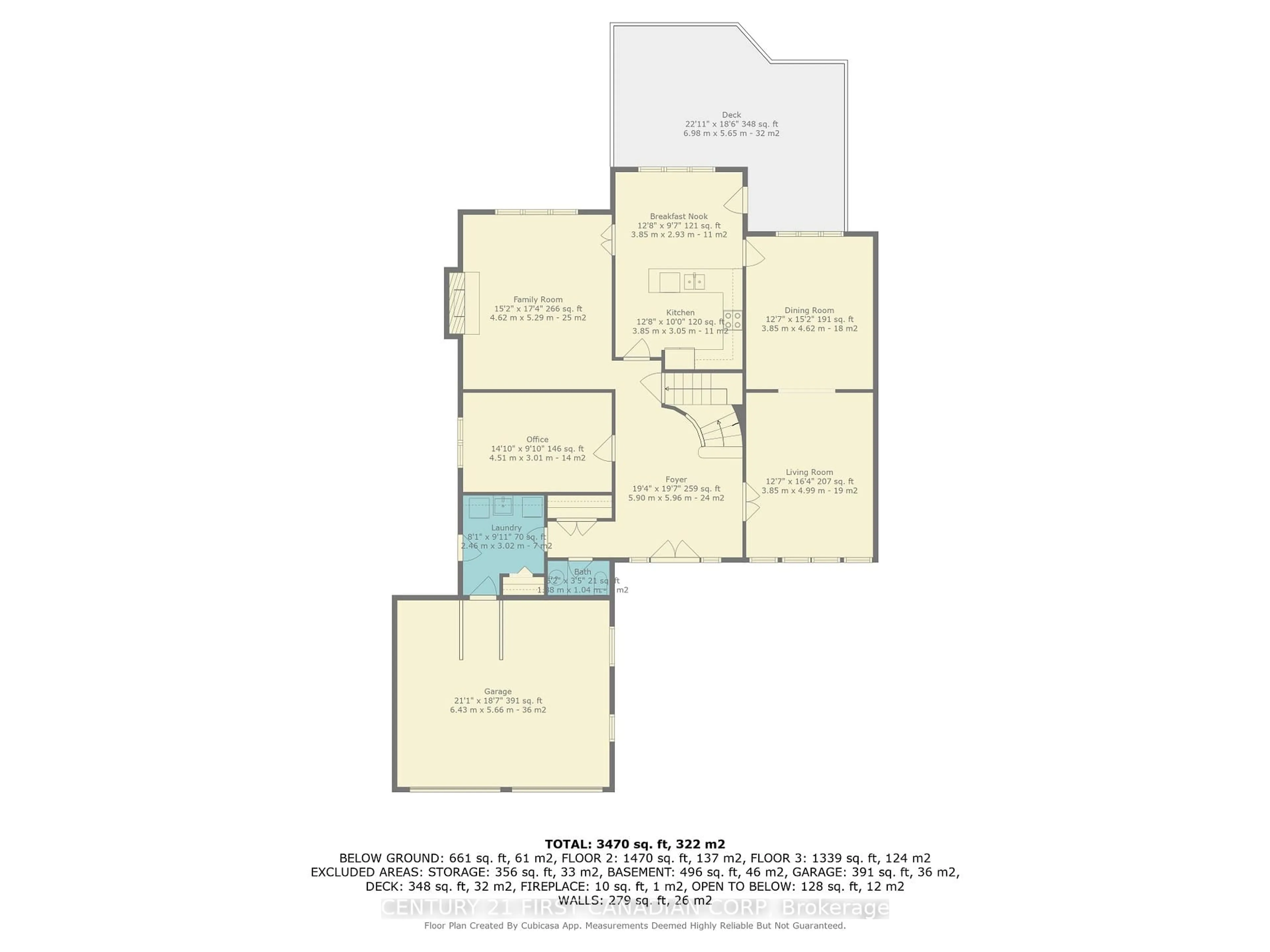 Floor plan for 43 Cherish Crt, London South Ontario N6K 4H2