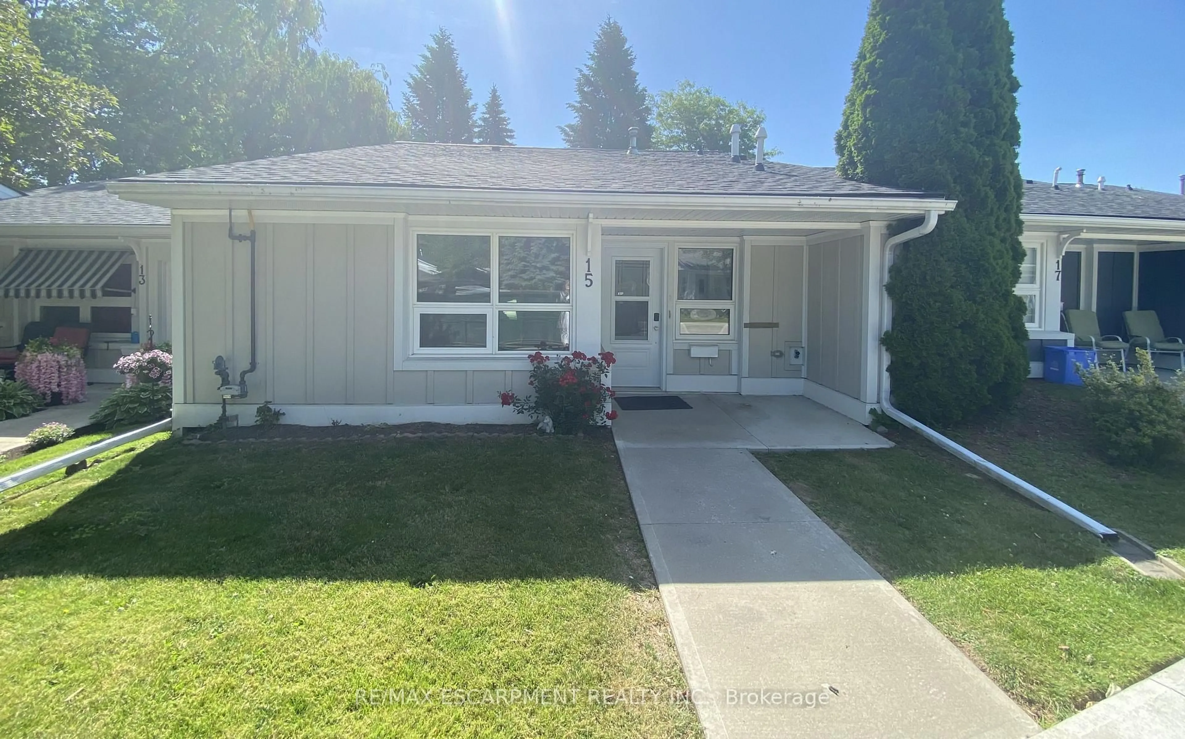 Home with vinyl exterior material, street for 15 SISTER VARGA Terr, Hamilton Ontario L9B 1T8