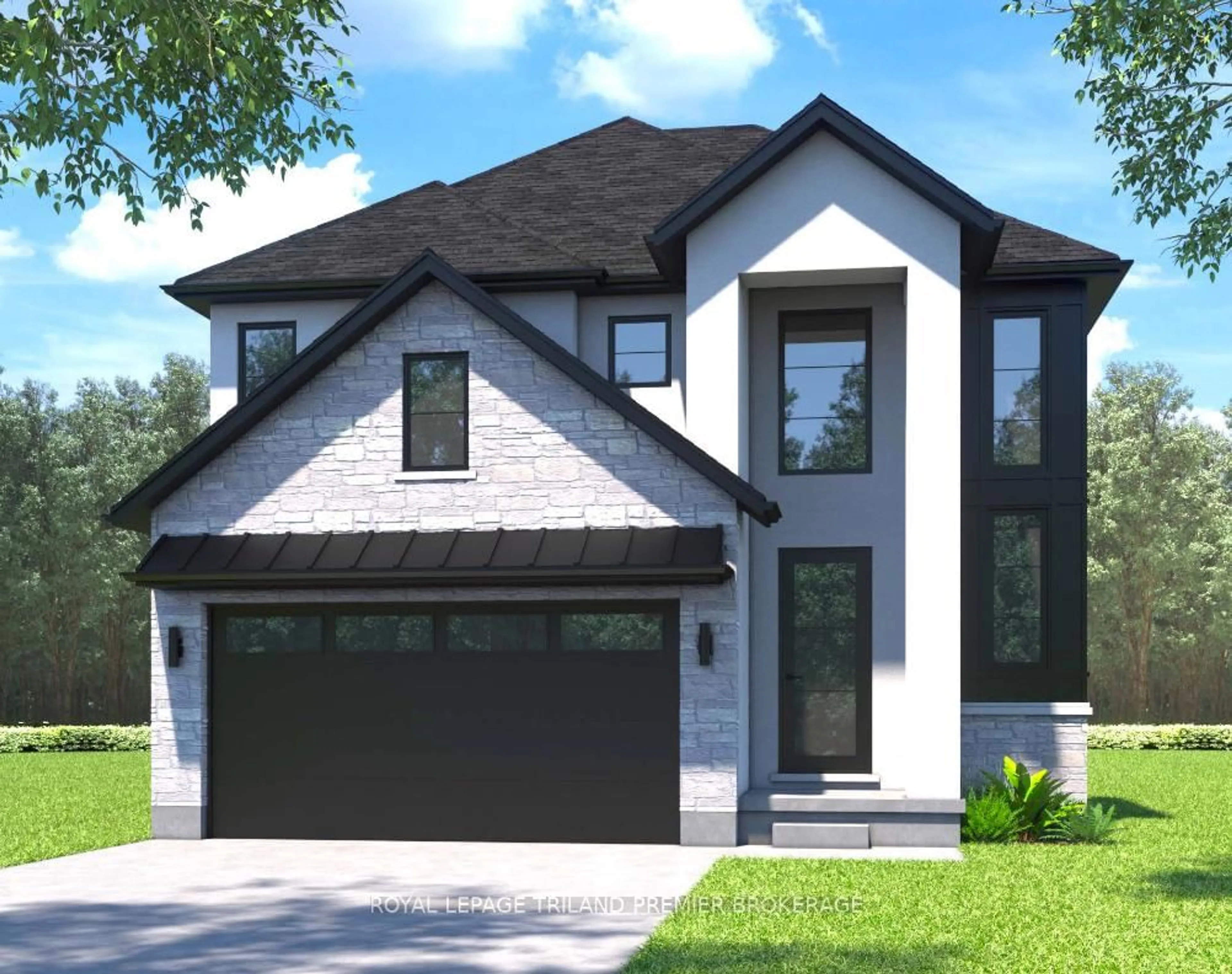 Home with brick exterior material, street for 106 DEARING Dr, South Huron Ontario N0M 1T0