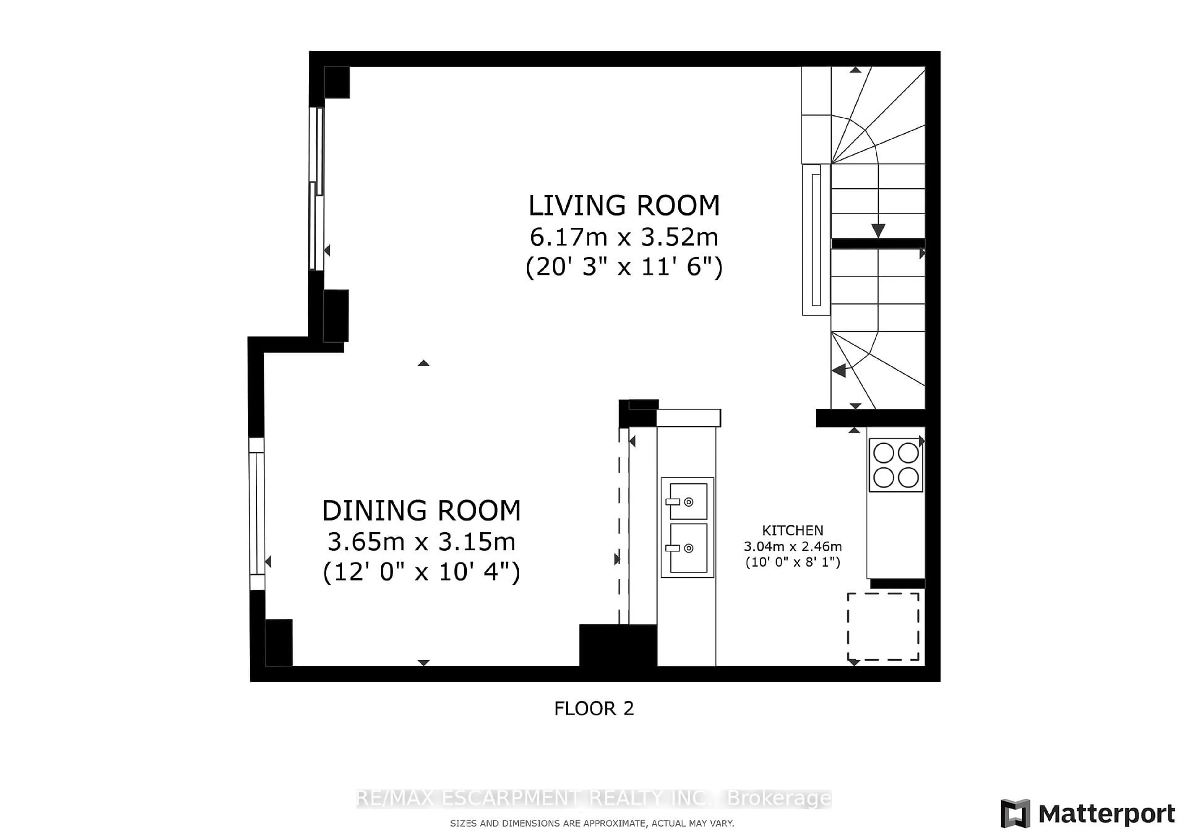 Floor plan for 515 Winston Rd #84, Grimsby Ontario L3M 0C8