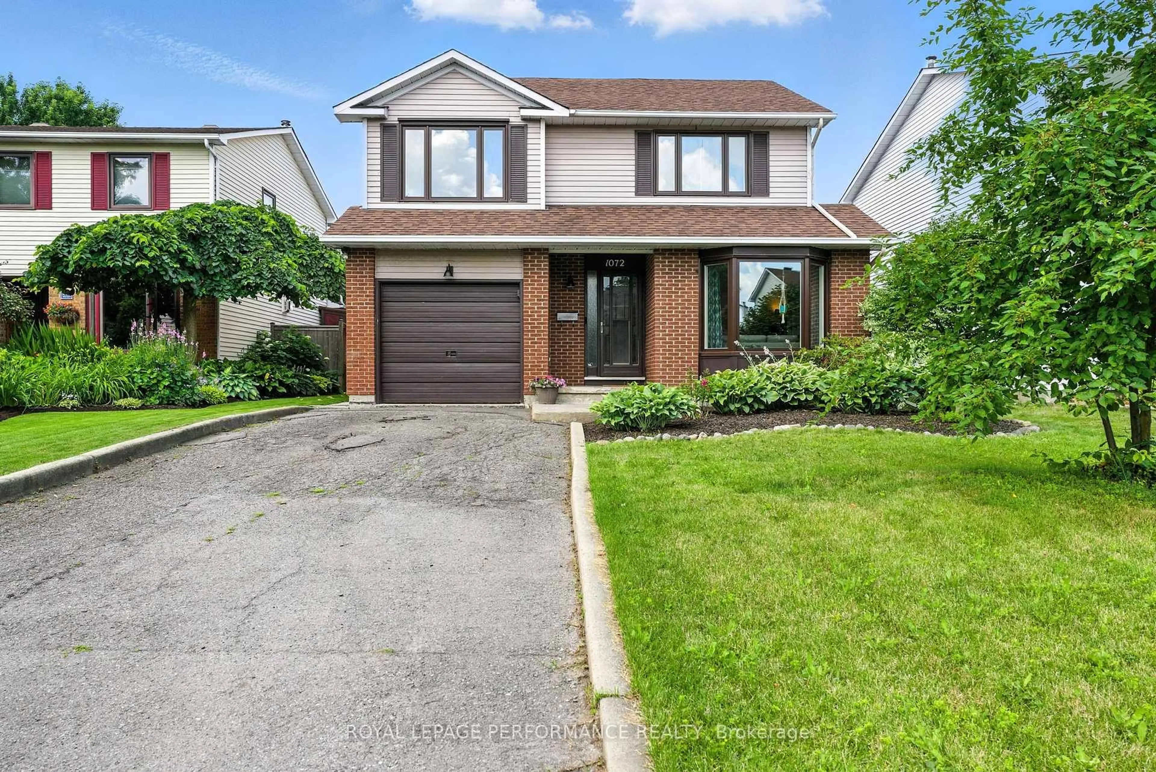 Home with brick exterior material, street for 1072 St Germain Cres, Ottawa Ontario K1C 2L8