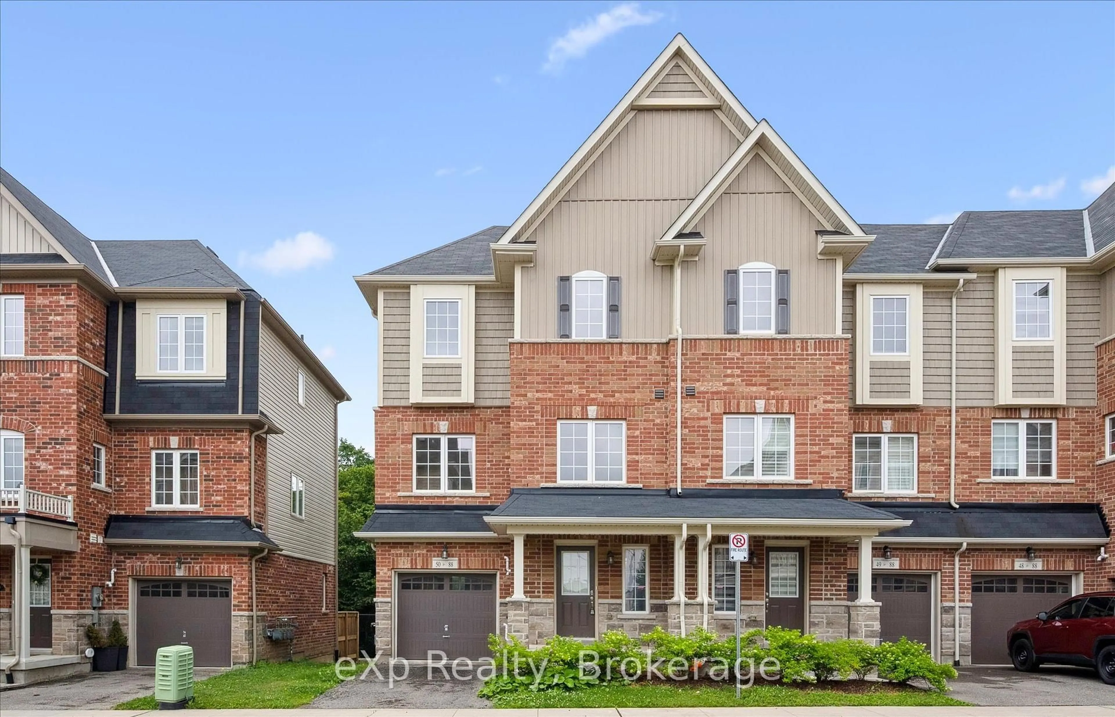Home with brick exterior material, street for 88 Decorso Dr #50, Guelph Ontario N1L 0A1