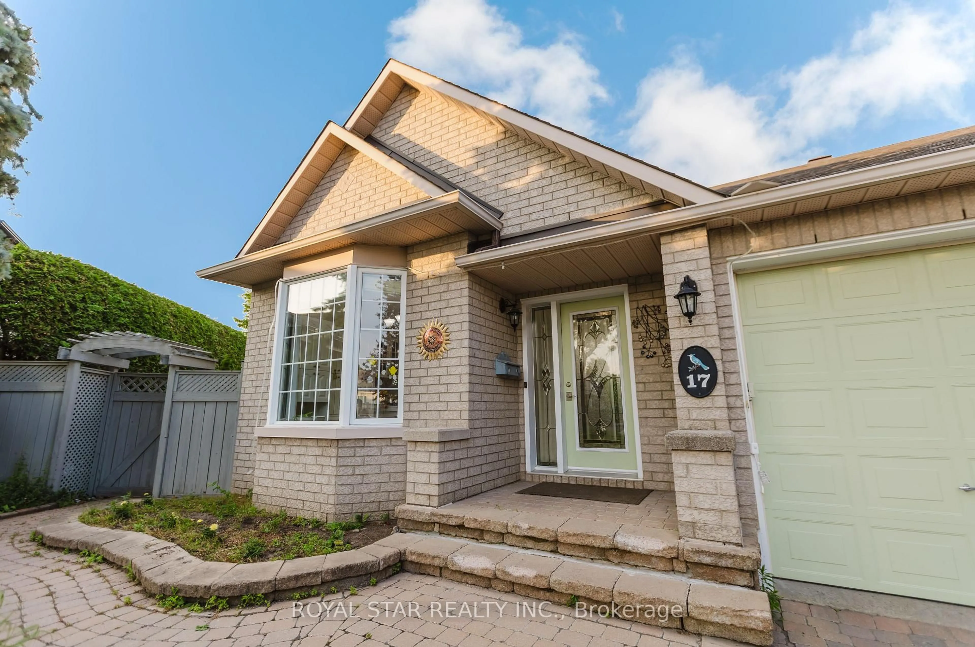 Home with brick exterior material, street for 17 Settler's Ridge Way, Ottawa Ontario K2J 4V3
