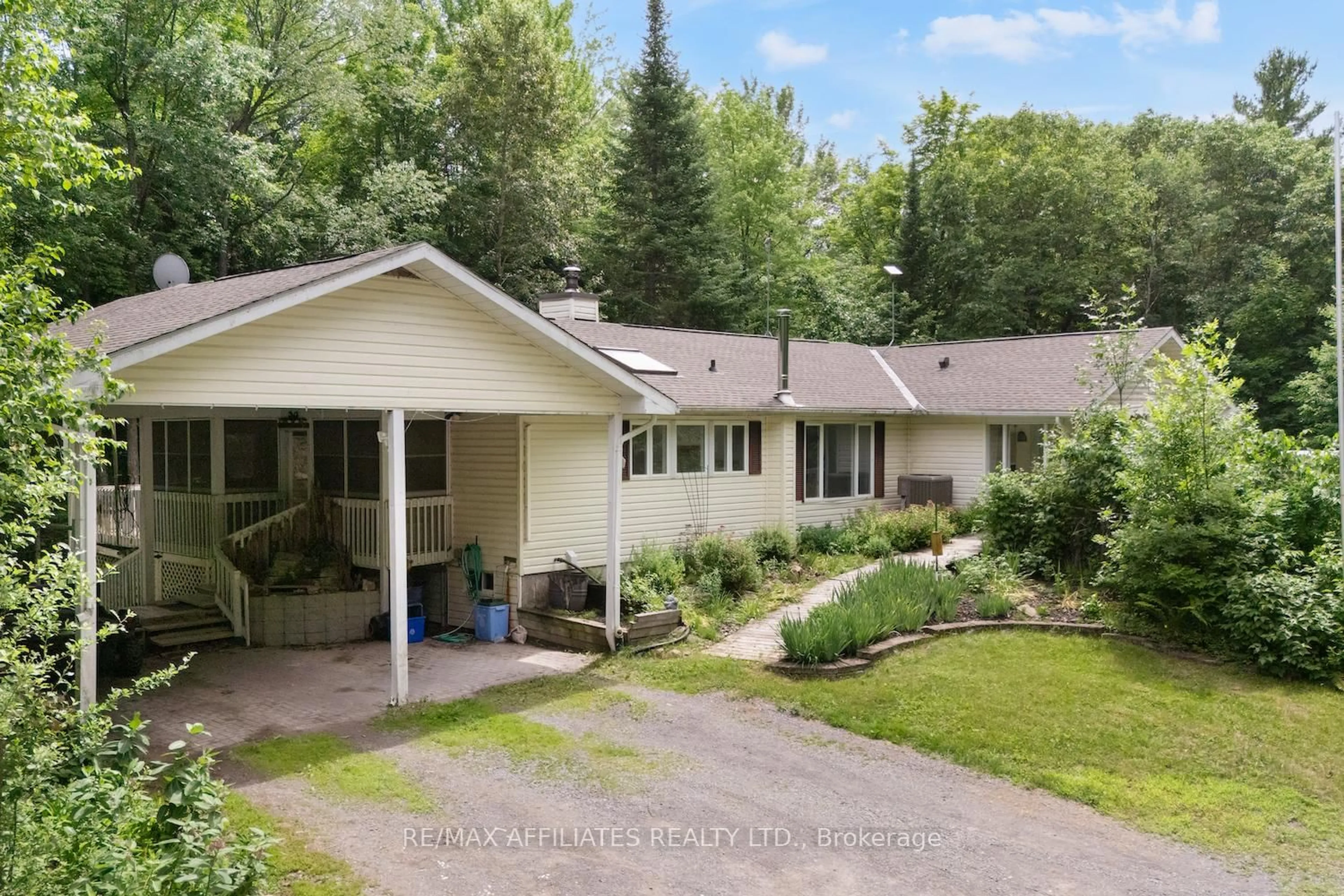 A pic from outside/outdoor area/front of a property/back of a property/a pic from drone, unknown for 1255 Ramsay 3A Concession, Almonte Ontario K0A 1A0