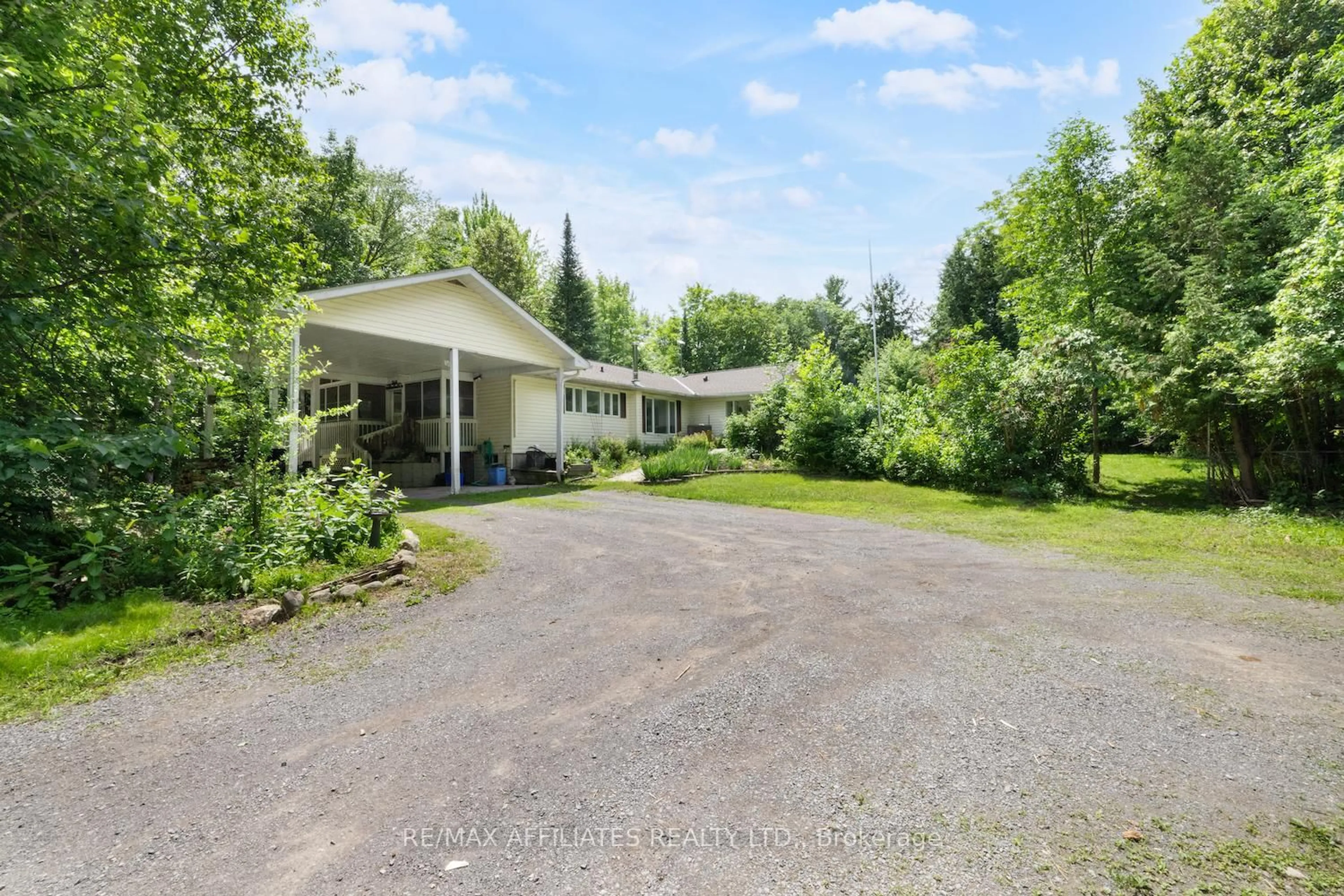 A pic from outside/outdoor area/front of a property/back of a property/a pic from drone, unknown for 1255 Ramsay 3A Concession, Almonte Ontario K0A 1A0