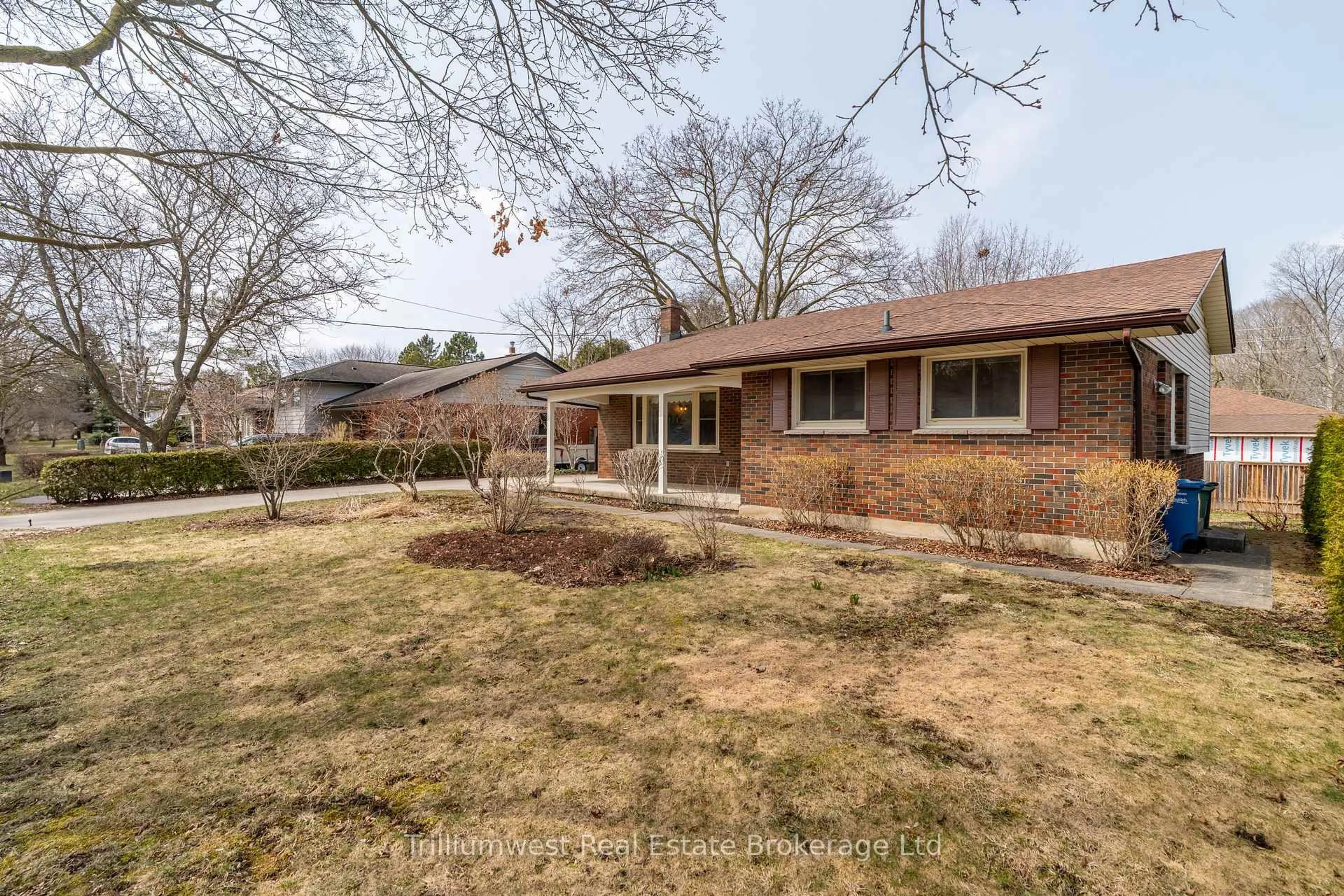 Home with brick exterior material, street for 27 Cedar St, Guelph Ontario N1G 1B9