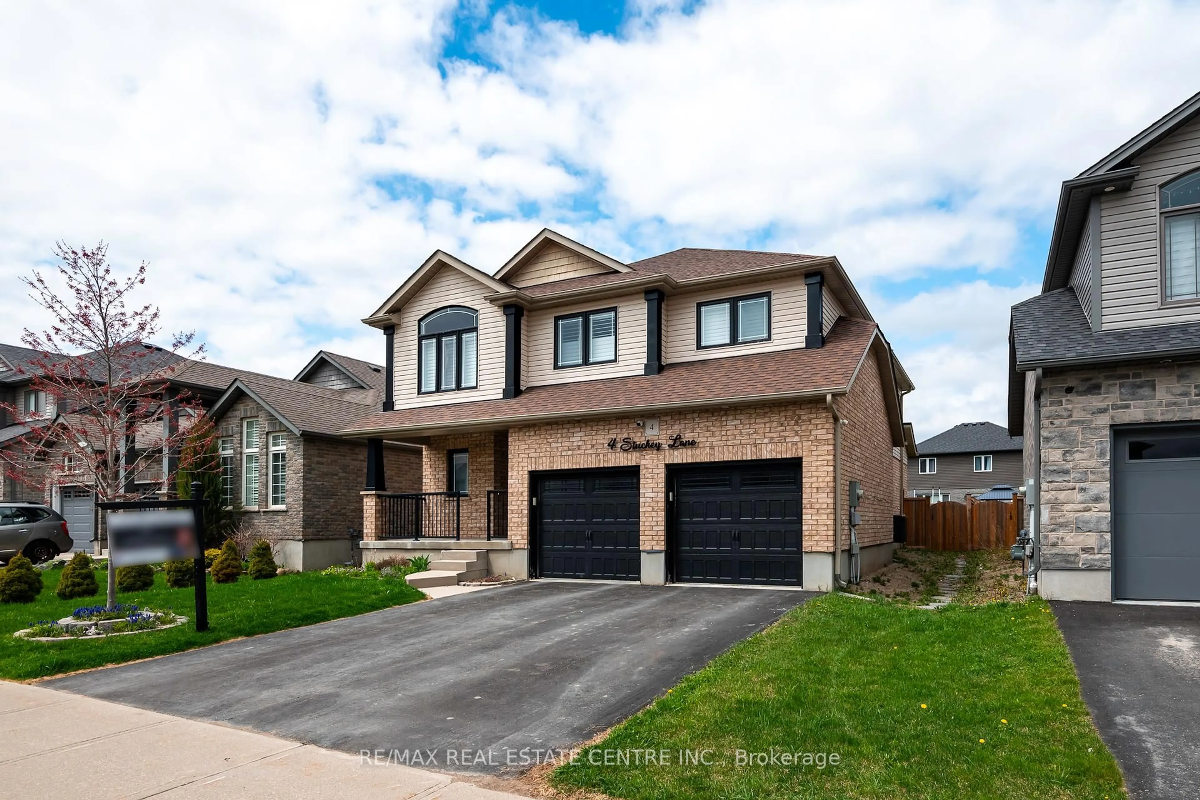 Home with brick exterior material, street for 4 Stuckey Lane, East Luther Grand Valley Ontario L9W 6W5