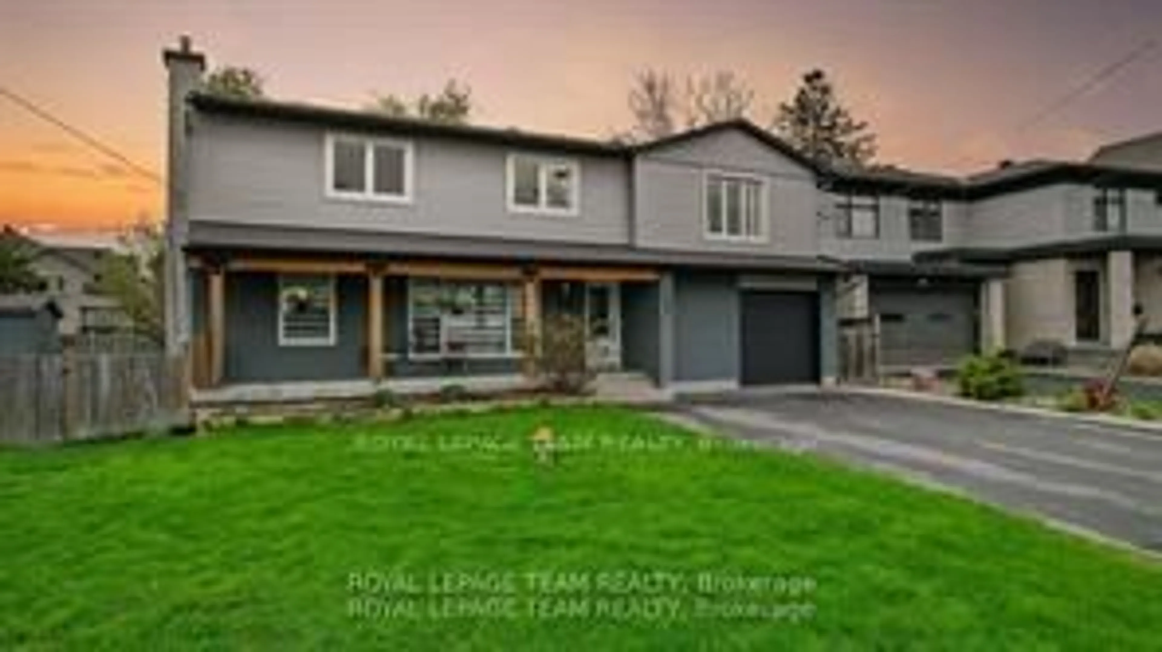 Home with vinyl exterior material, street for 1107 Normandy Cres, Ottawa Ontario K2E 5A3