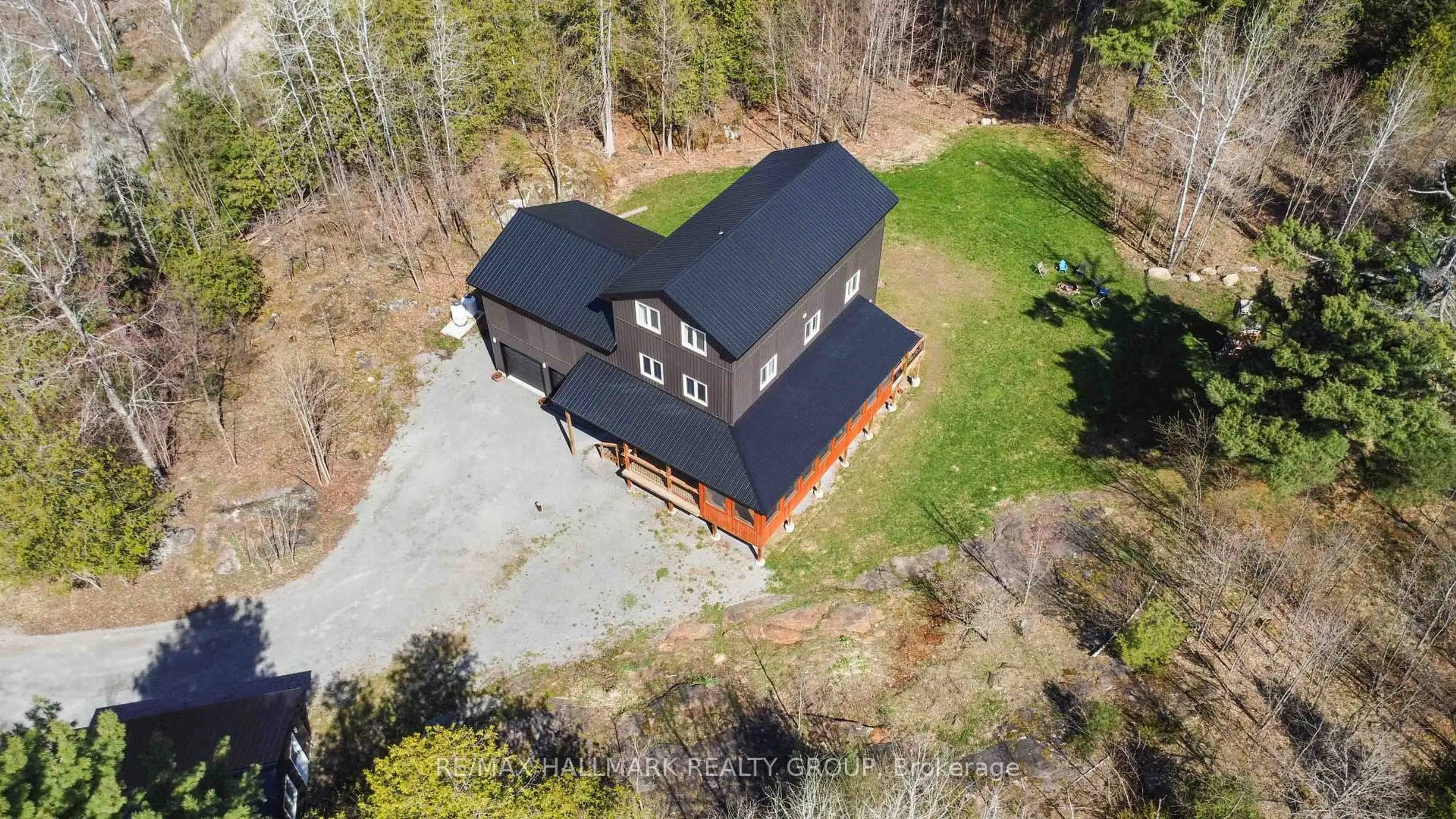 A pic from outside/outdoor area/front of a property/back of a property/a pic from drone, building for 628 Sugar Bush Rd, Pakenham Ontario K0A 2X0