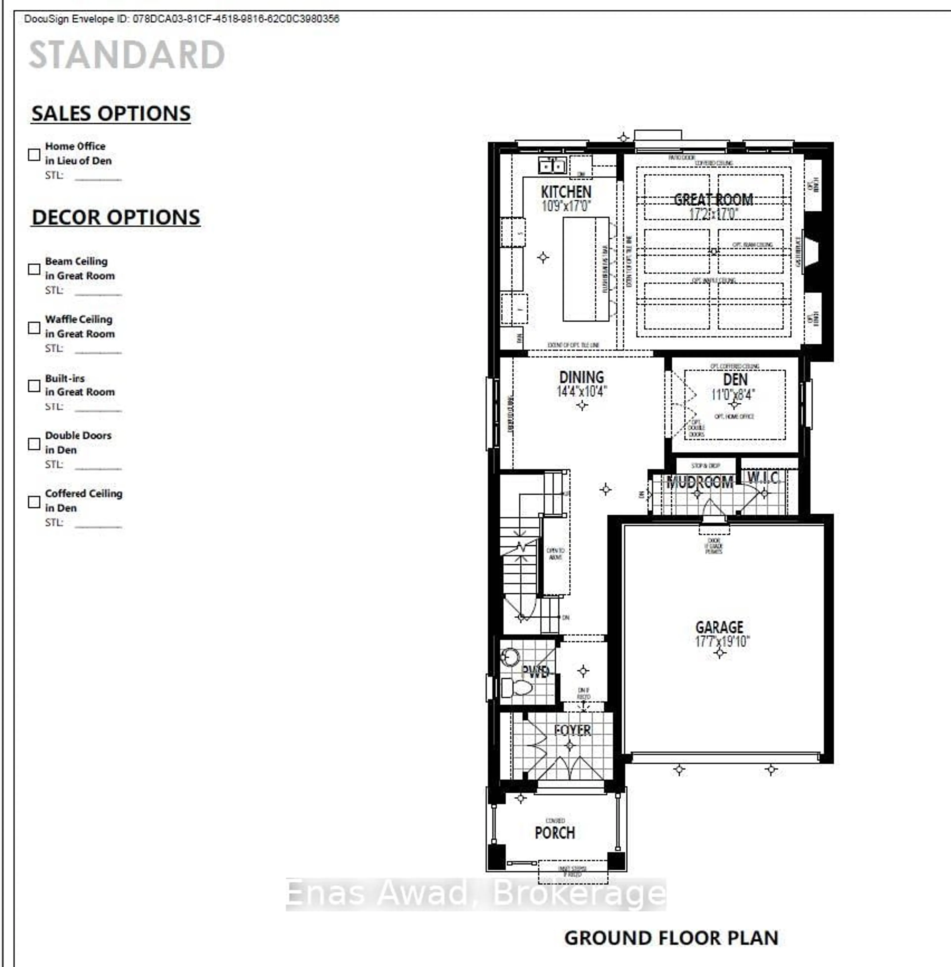 Floor plan for 19 William Nador St, Kitchener Ontario N2R 0S3