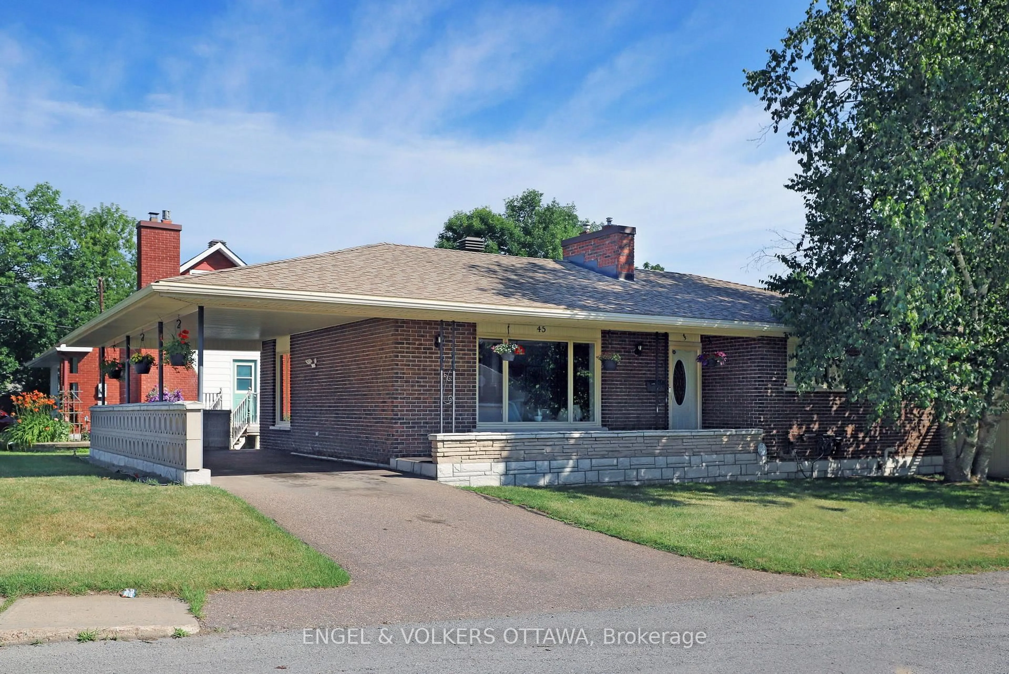 Home with brick exterior material, street for 45 Thomas St, Arnprior Ontario K7S 3H9