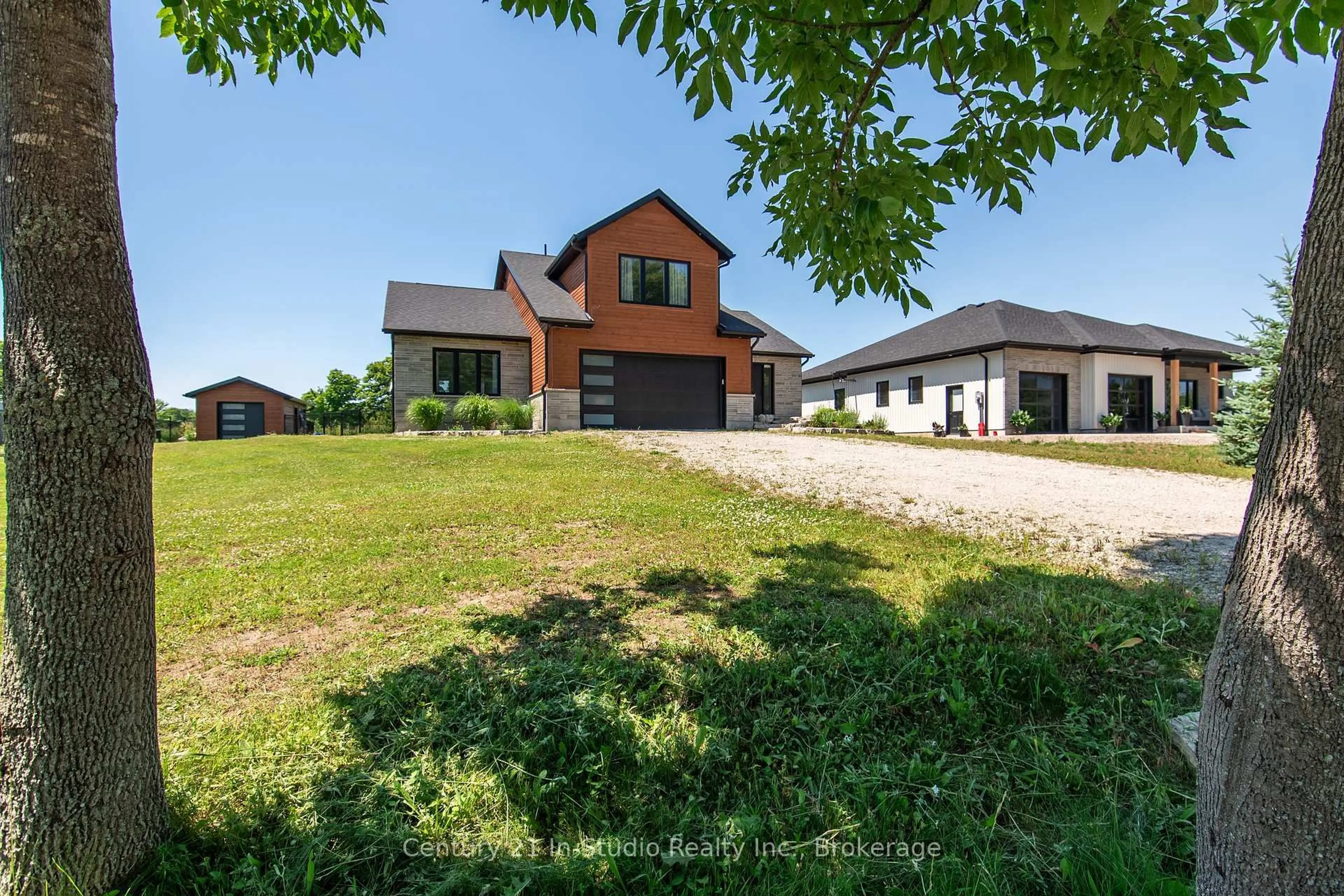 A pic from outside/outdoor area/front of a property/back of a property/a pic from drone, unknown for 67 Everett Rd, South Bruce Peninsula Ontario N0H 2T0