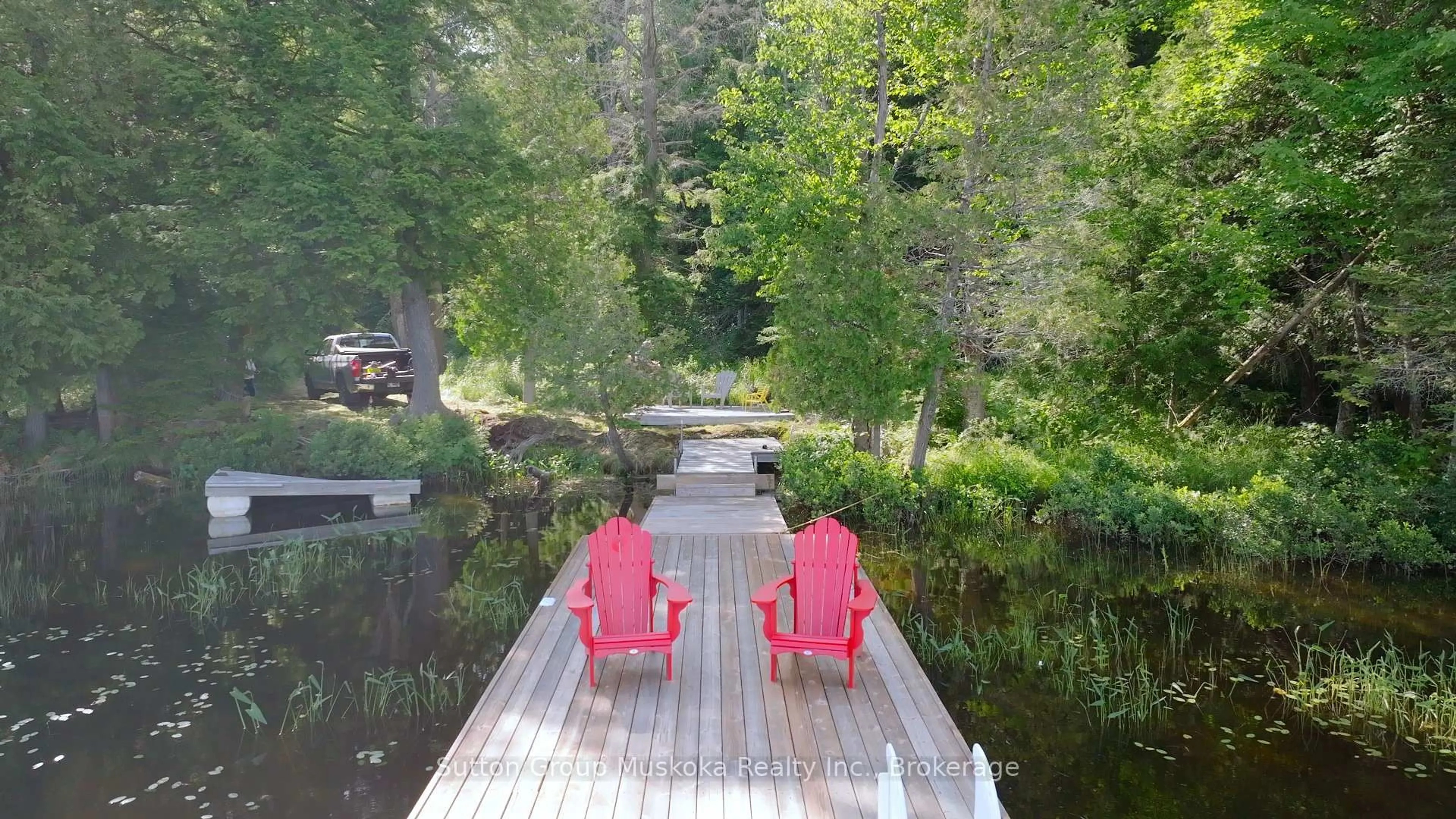 Patio, water/lake/river/ocean view for 417 Cedar Lane, Perry Ontario P0A 1R0