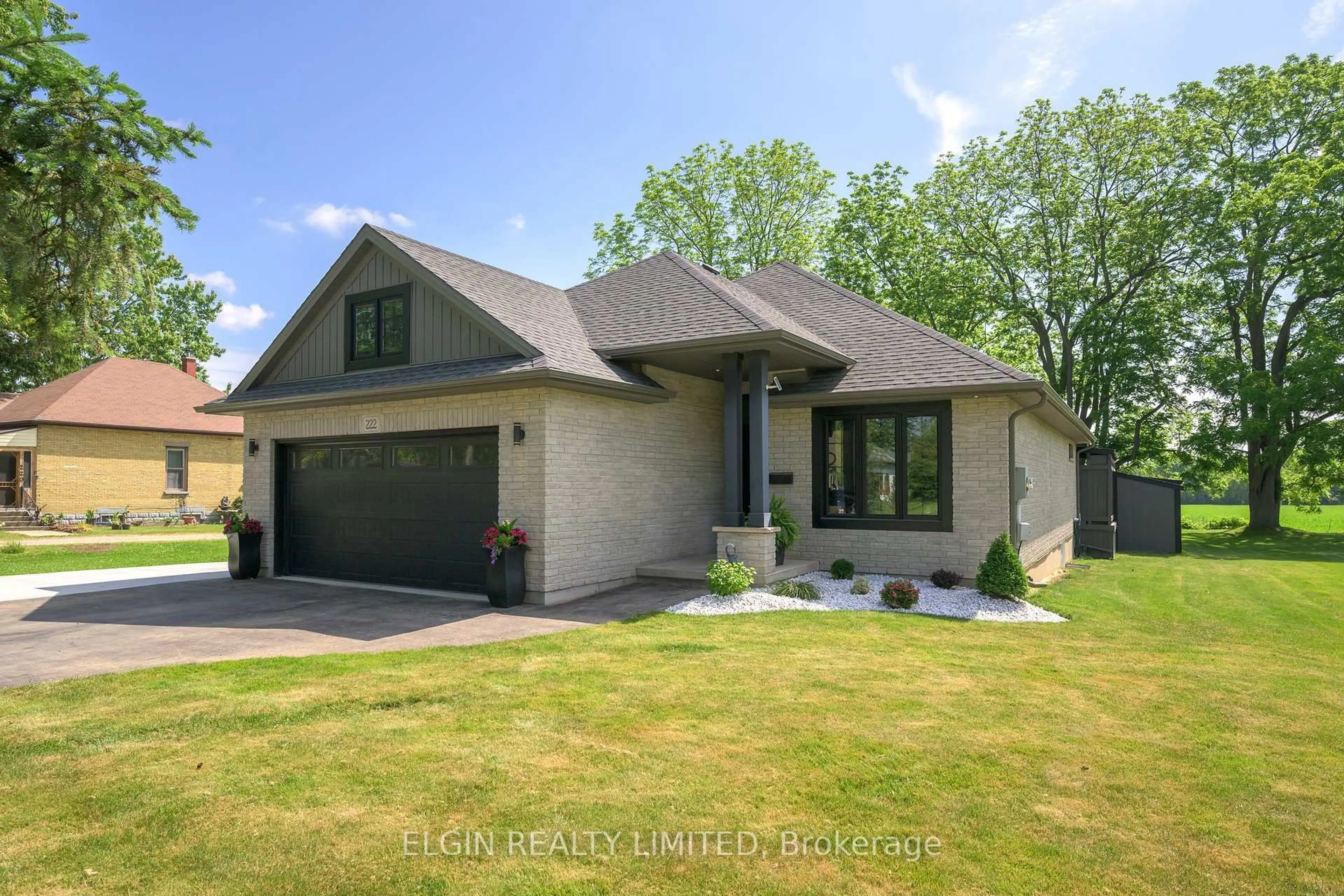 Home with brick exterior material, street for 222 Centennial Ave, Central Elgin Ontario N5R 5B2