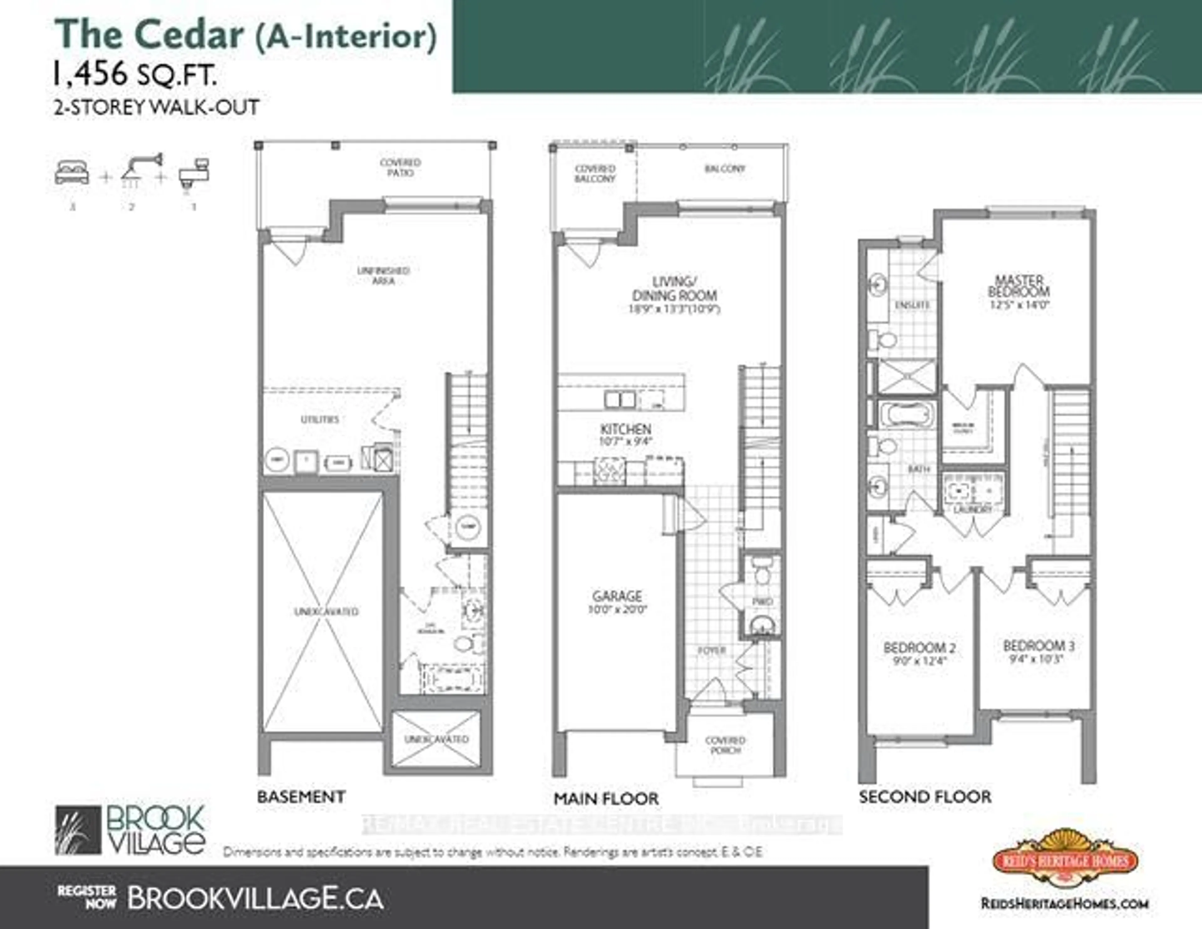 Floor plan for 350 River Rd #2, Cambridge Ontario N3C 0H4