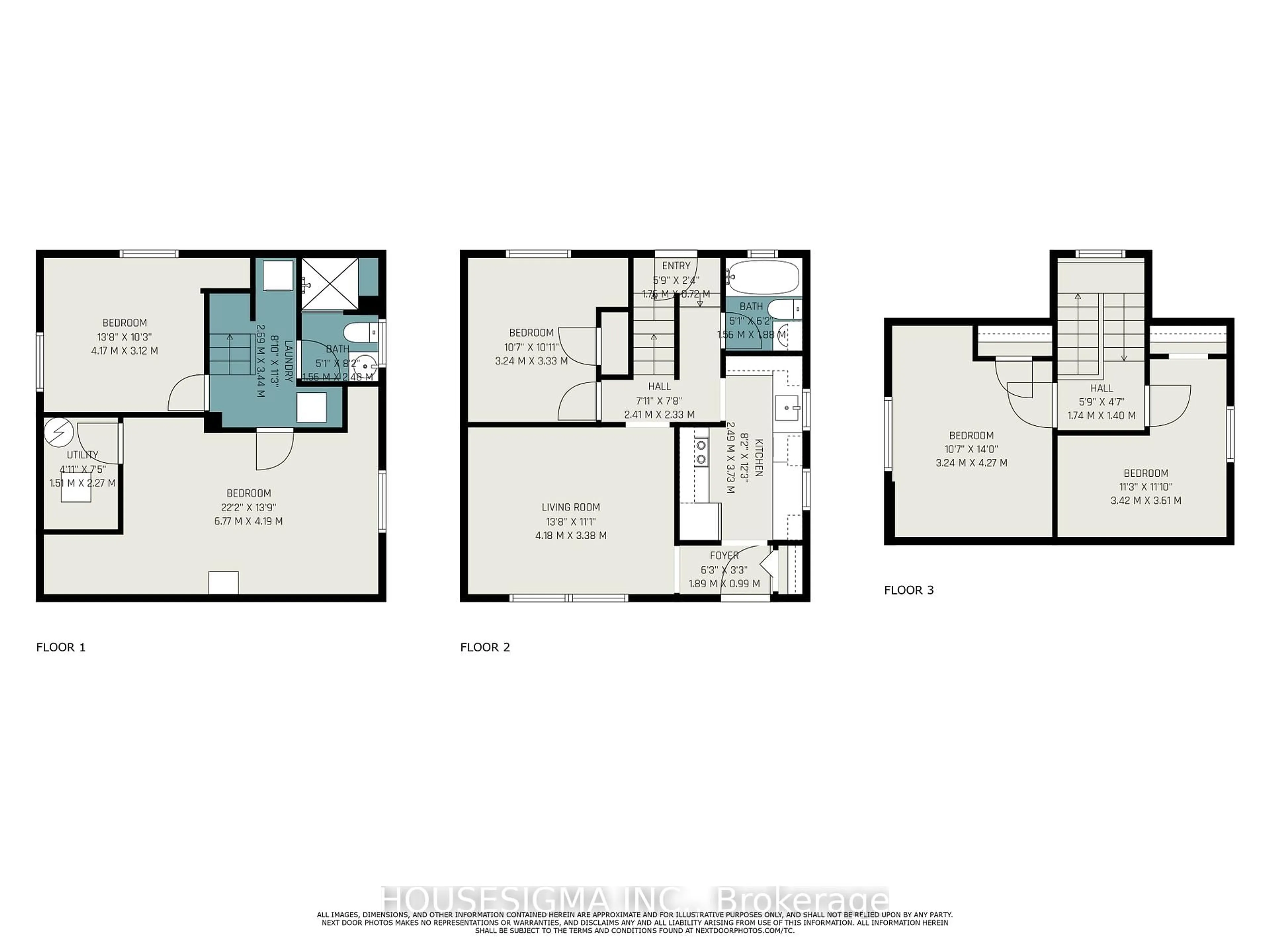 Floor plan for 225 Bowman St, Hamilton Ontario L8S 2T9