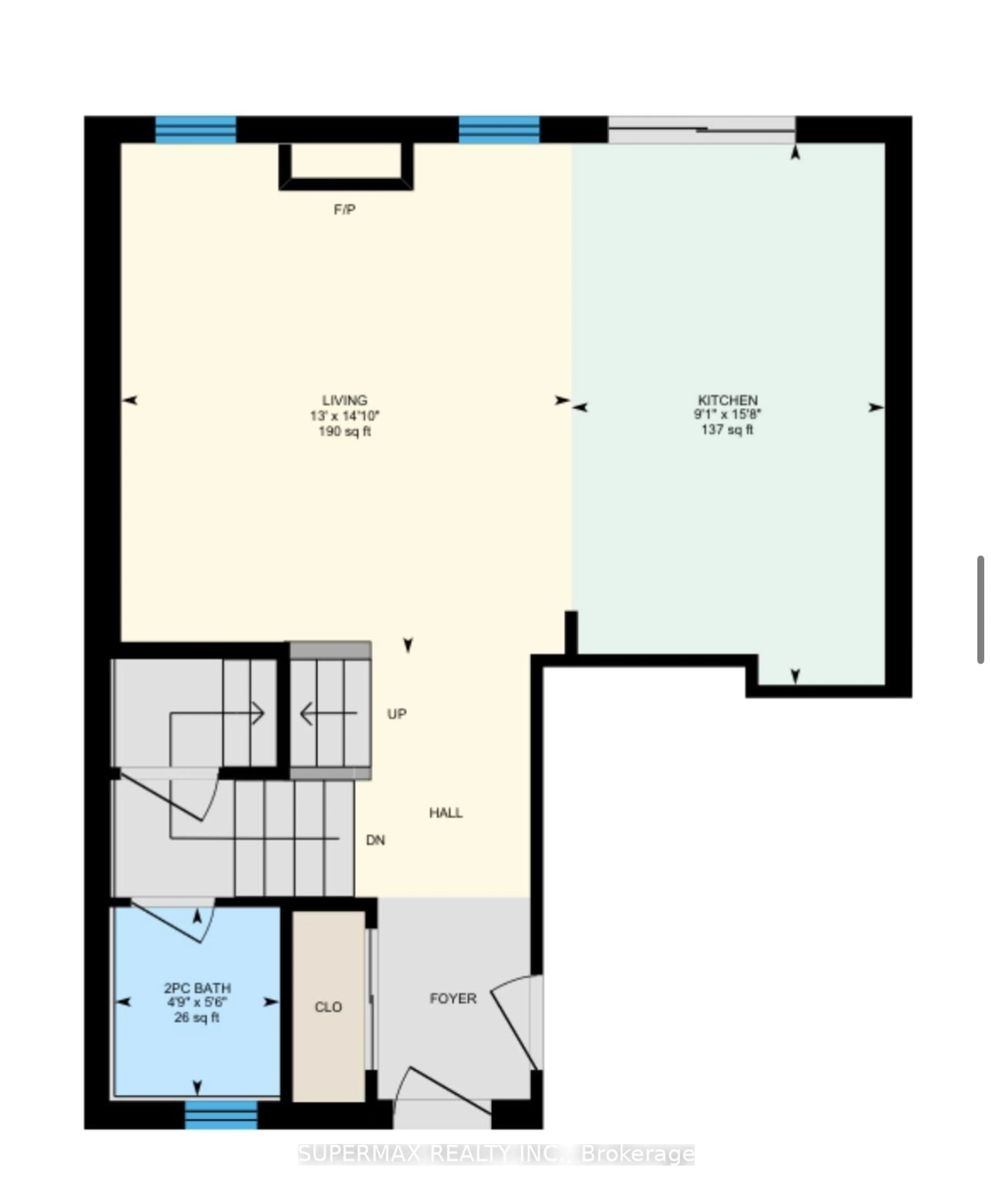 Floor plan for 263 Apple Hill Cres, Kitchener Ontario N2R 0E5