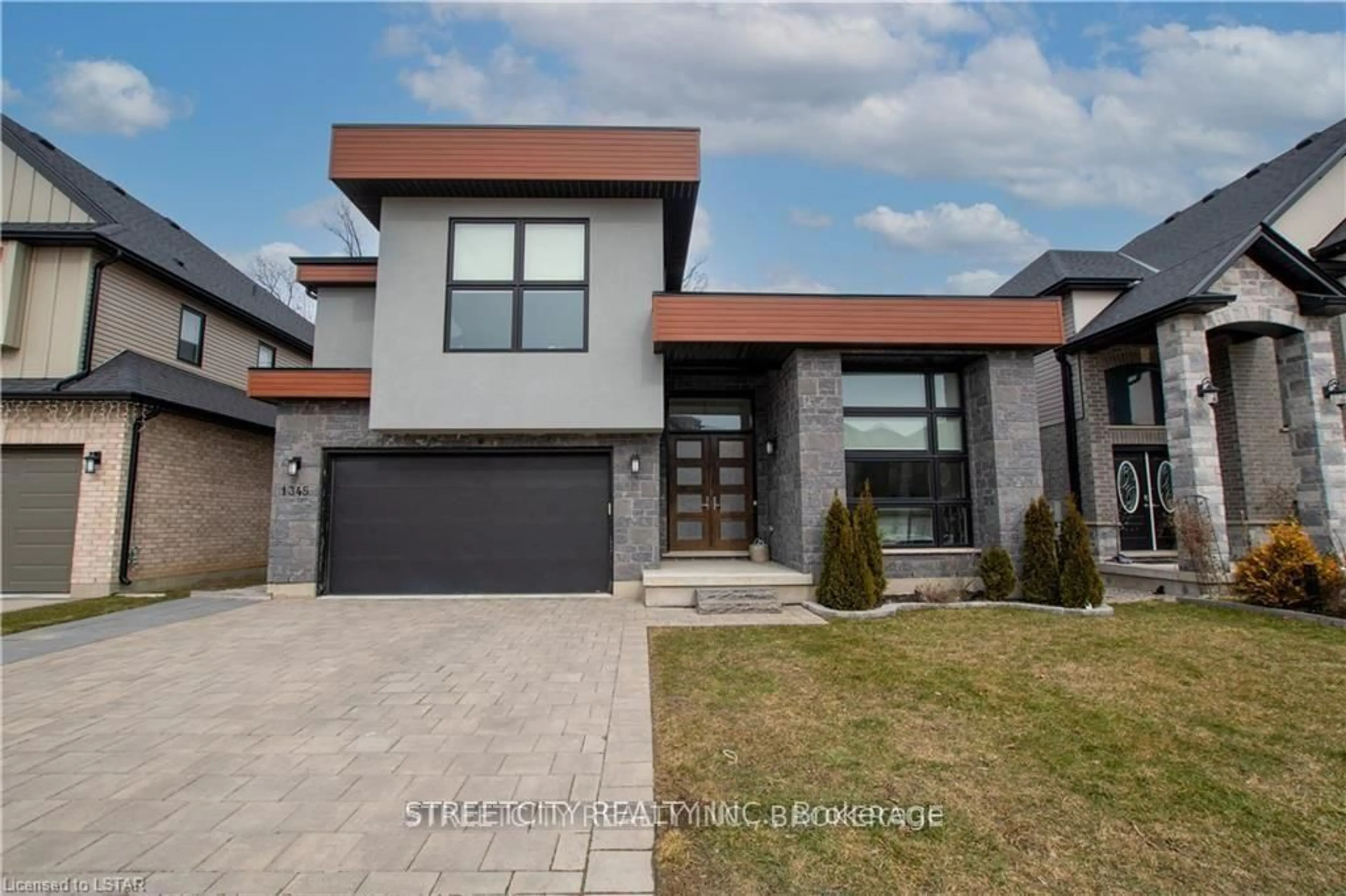 Home with brick exterior material, street for 1345 Dyer Cres, London North Ontario N6G 0S7