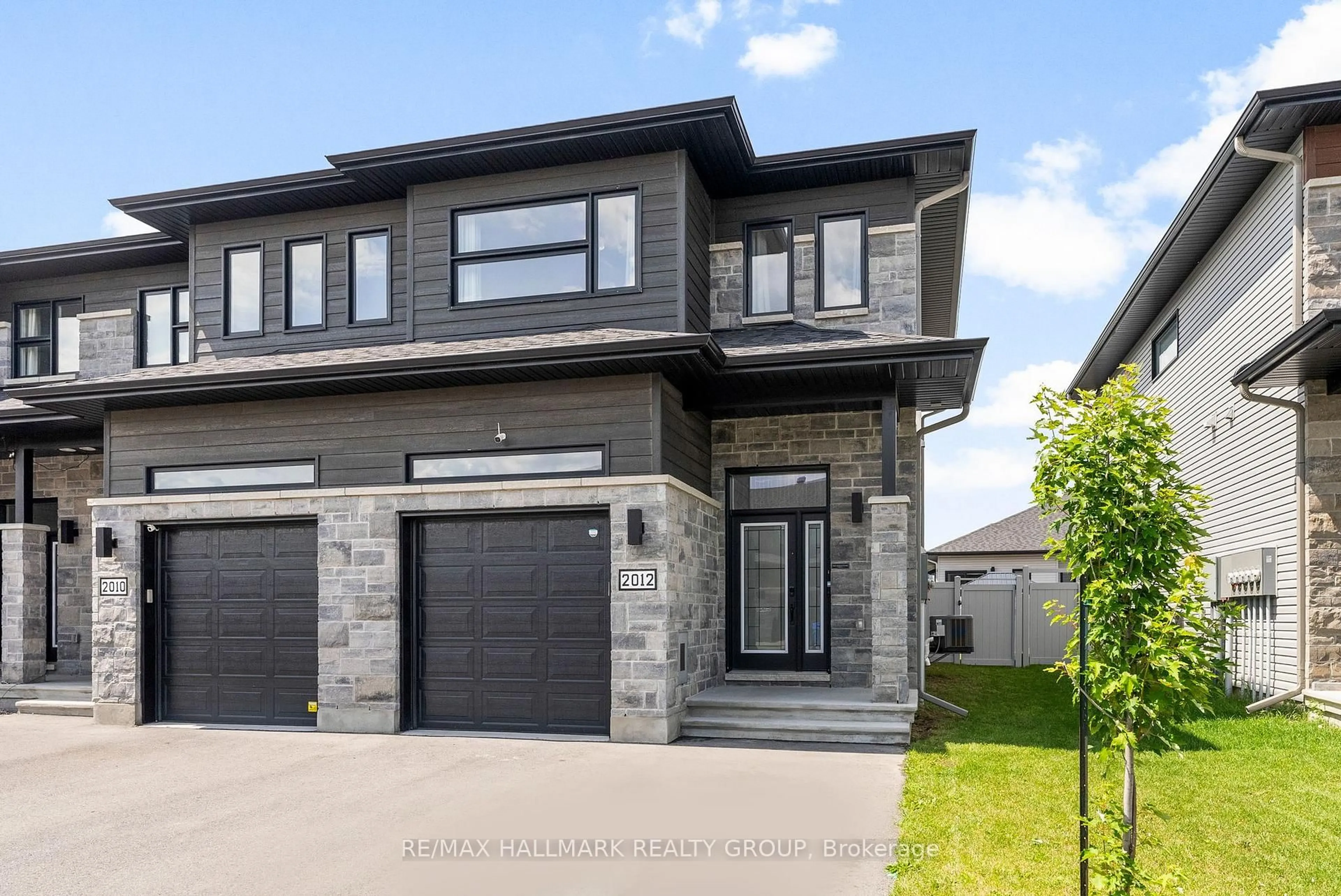 Home with brick exterior material, street for 2012 Berne St, Russell Ontario K0A 1W0
