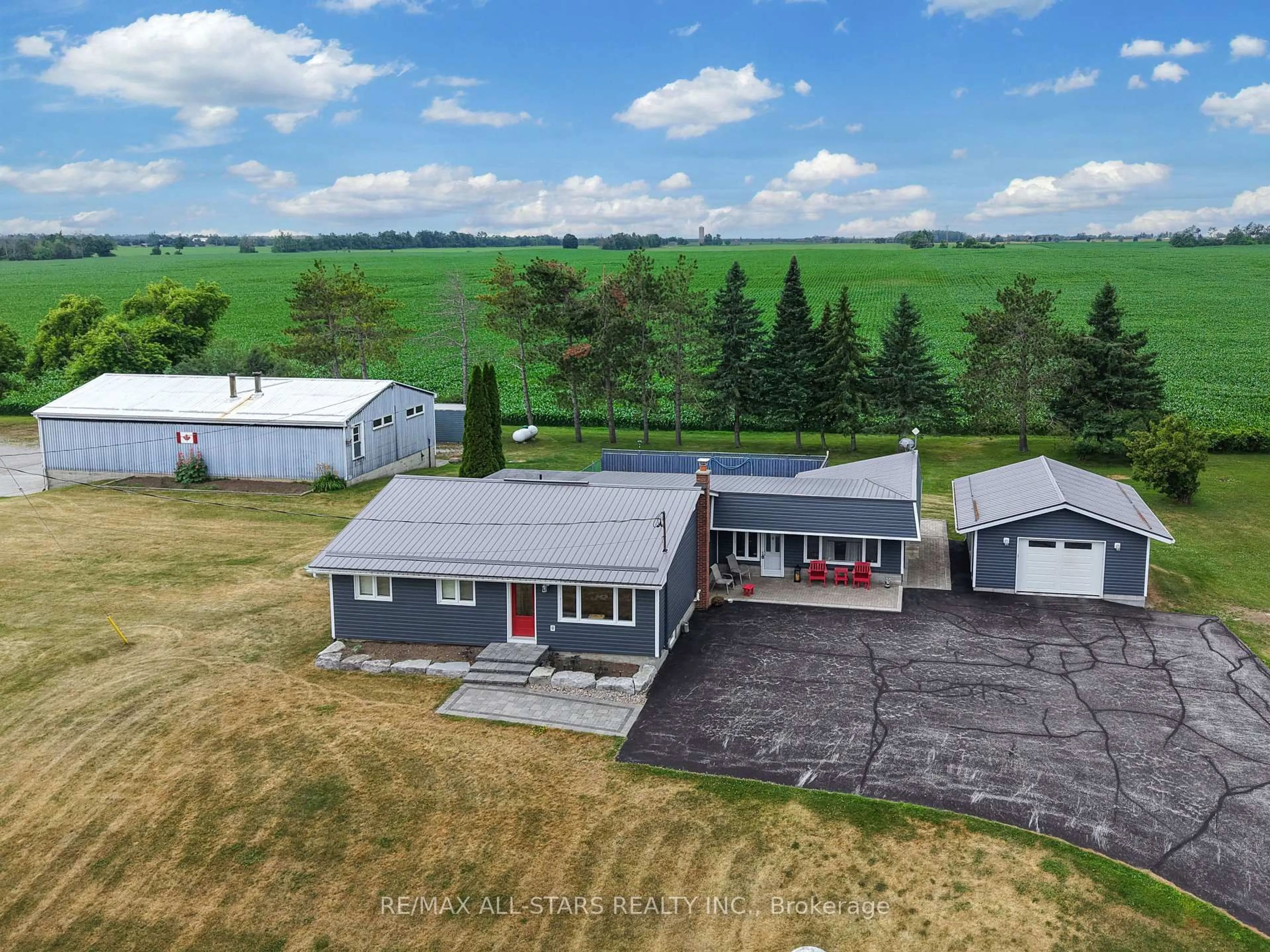A pic from outside/outdoor area/front of a property/back of a property/a pic from drone, building for 58 Ridgewood Rd, Kawartha Lakes Ontario K9V 4R2