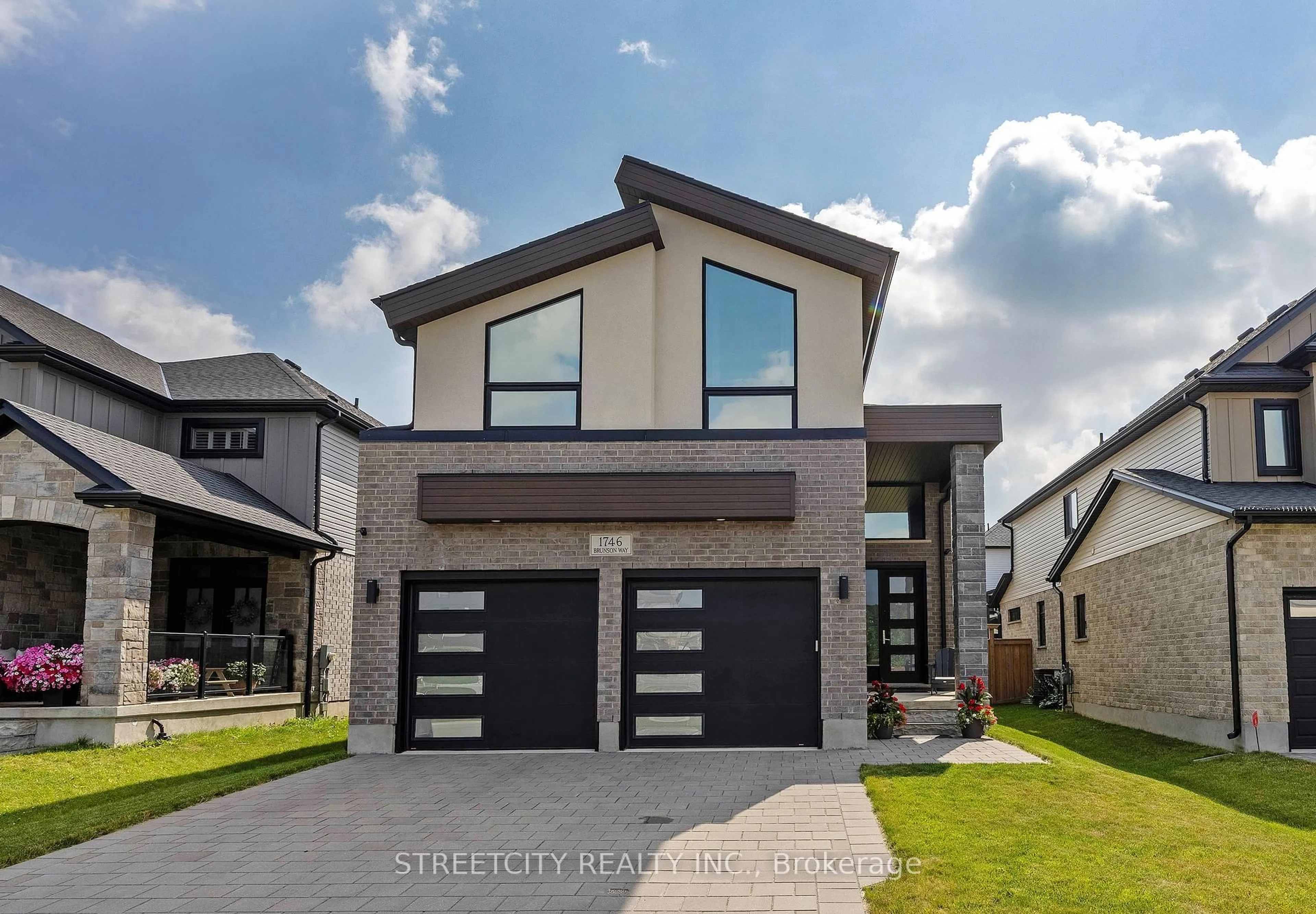 Home with brick exterior material, street for 1746 Brunson Way, London South Ontario N6K 0H1