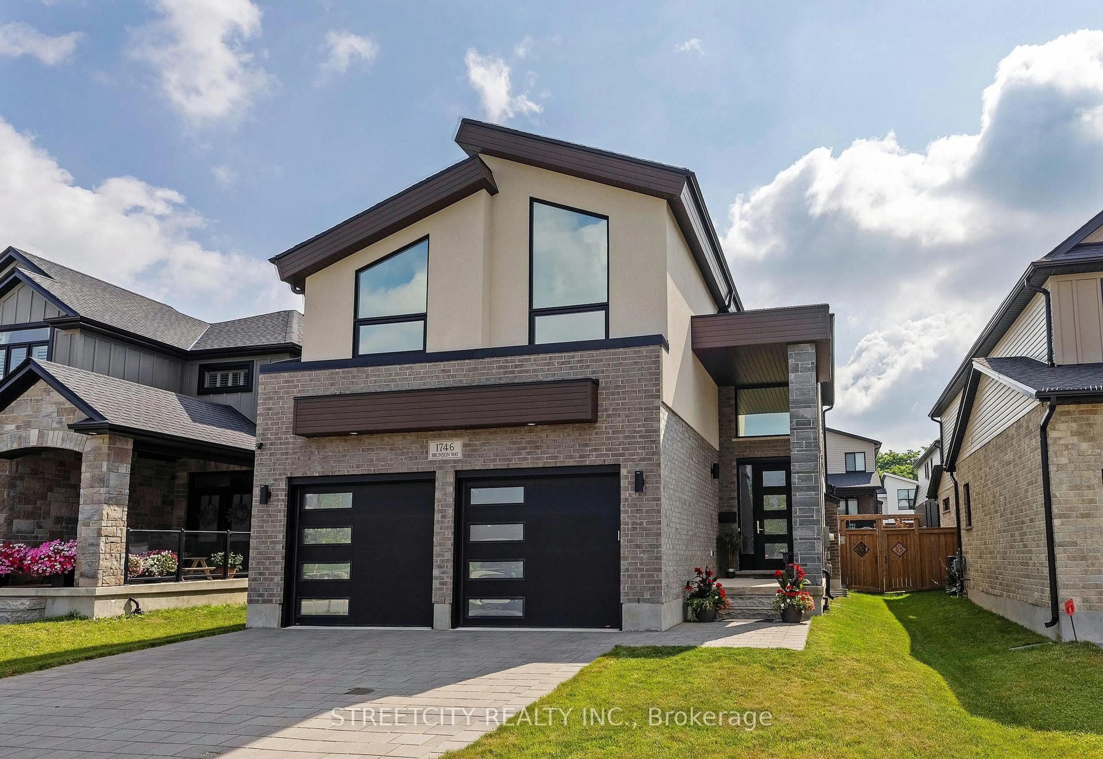 Home with brick exterior material, street for 1746 Brunson Way, London South Ontario N6K 0H1