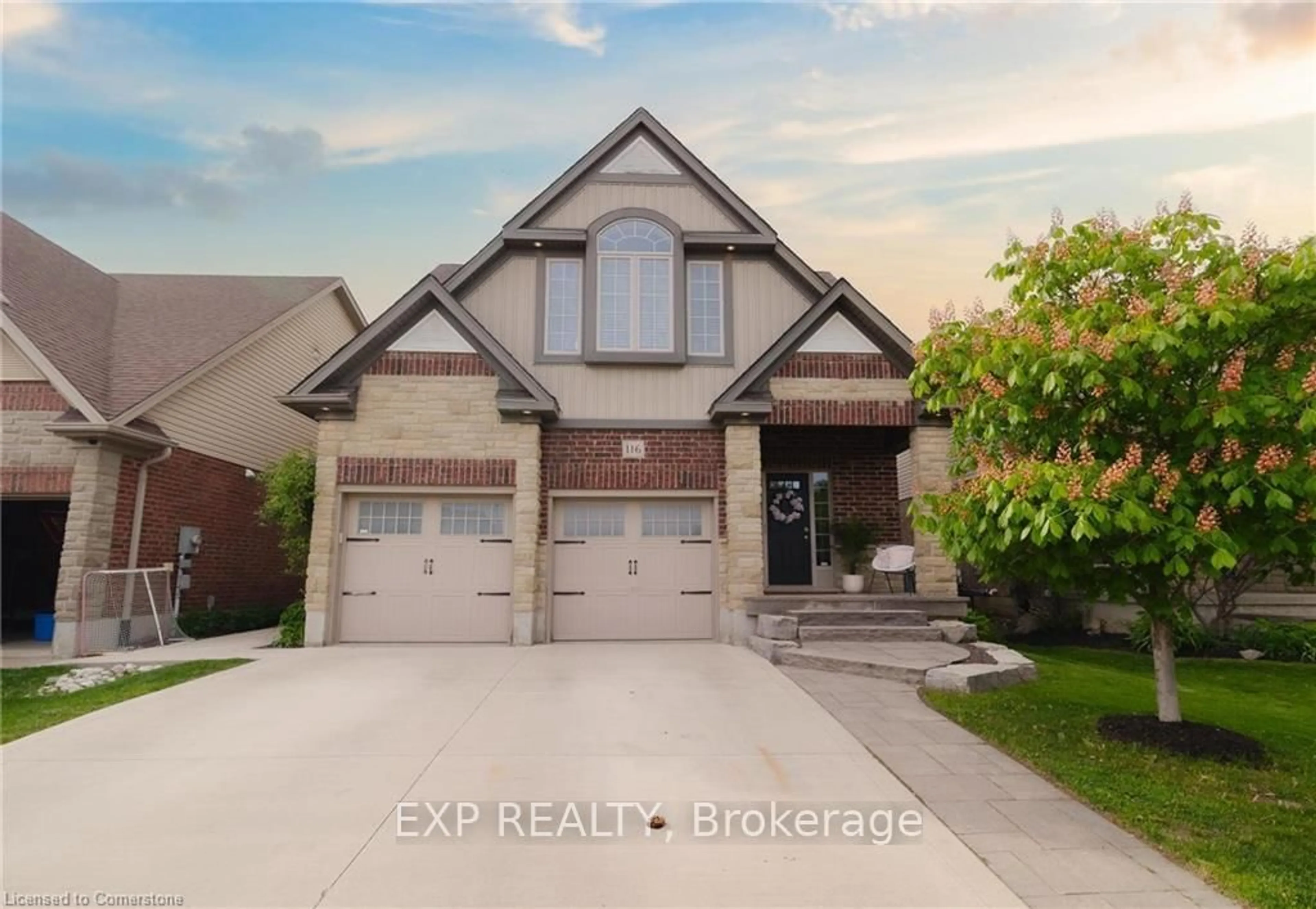 Home with brick exterior material, street for 116 Stuckey Ave, Wilmot Ontario N3A 4S2