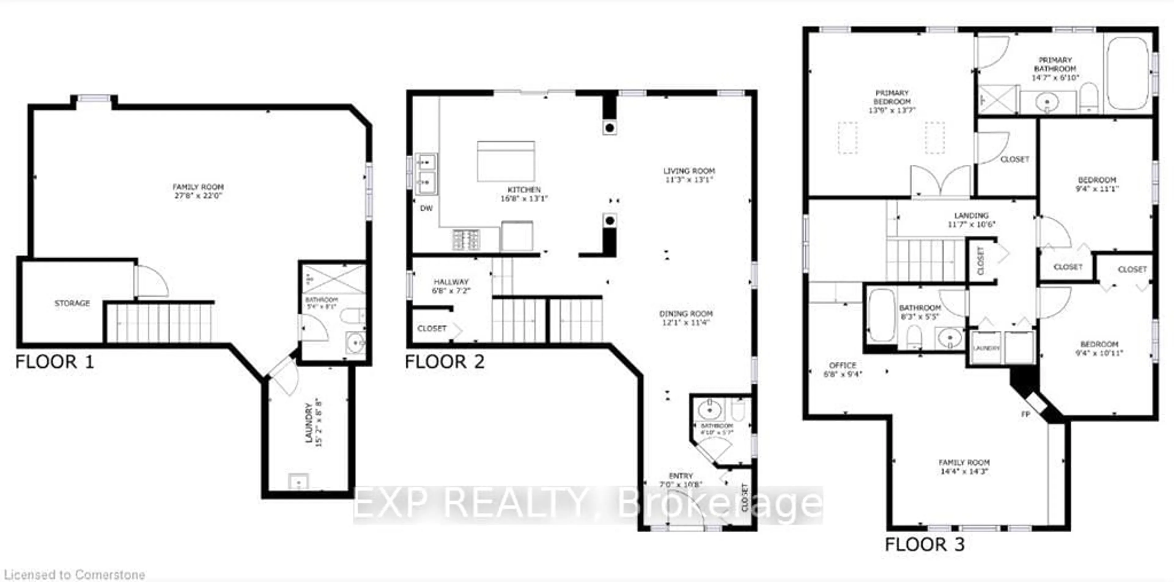 Floor plan for 116 Stuckey Ave, Wilmot Ontario N3A 4S2