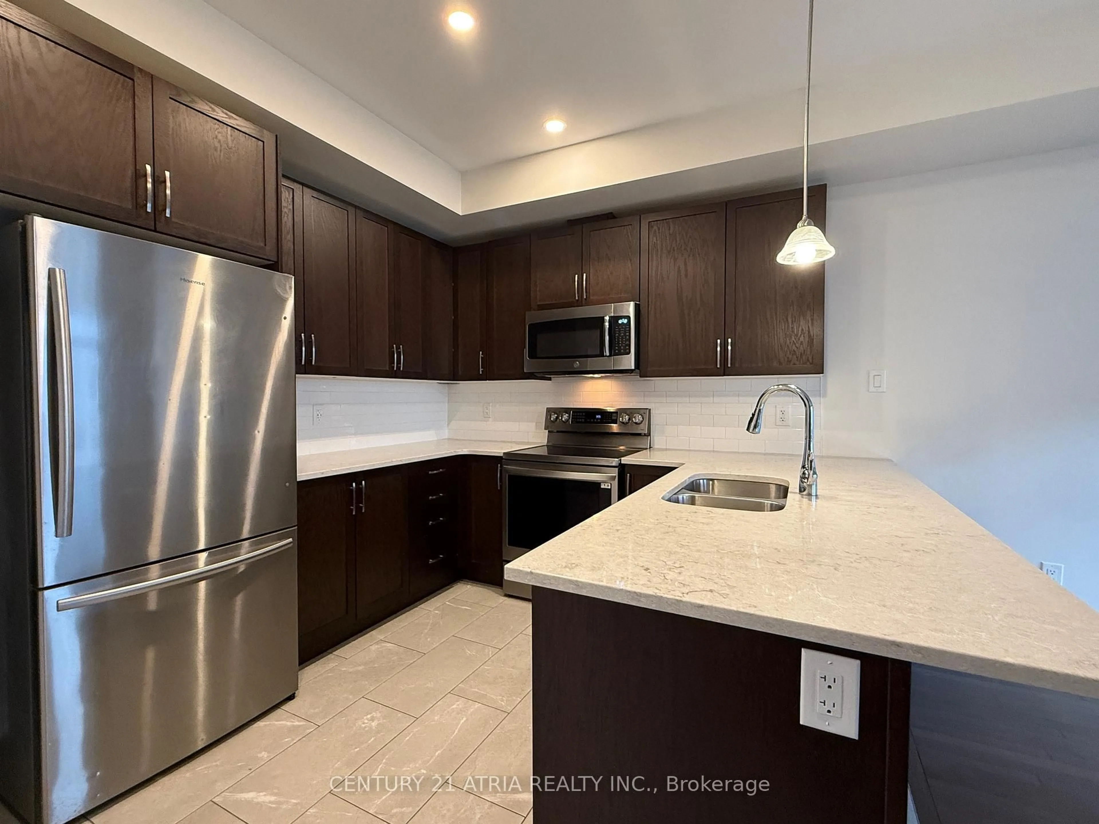 Open concept kitchen, ceramic/tile floor for 14 Rookie Cres, Ottawa Ontario K2V 0R9