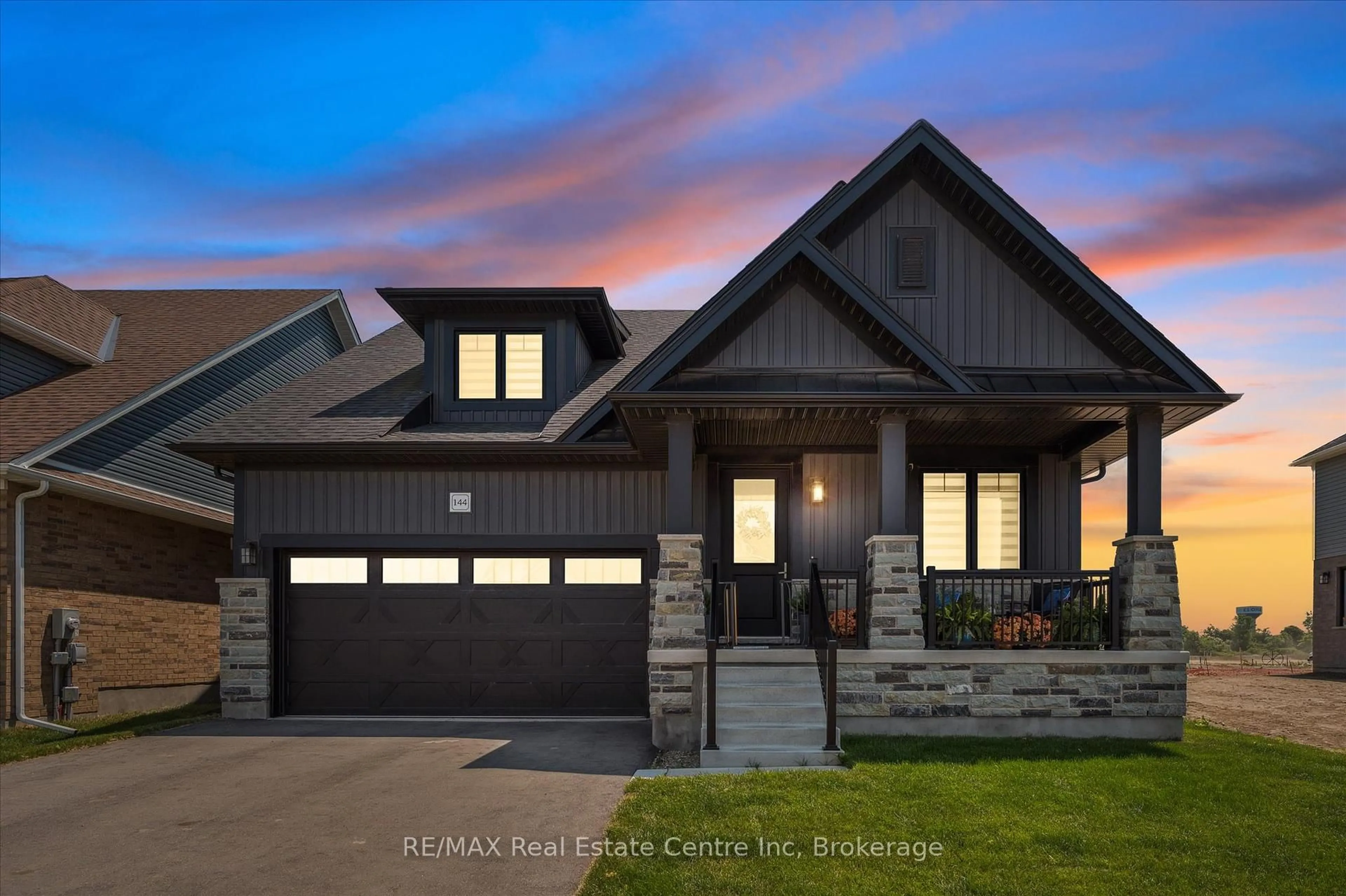 Home with brick exterior material, street for 144 Haylock Ave, Centre Wellington Ontario N0B 1S0