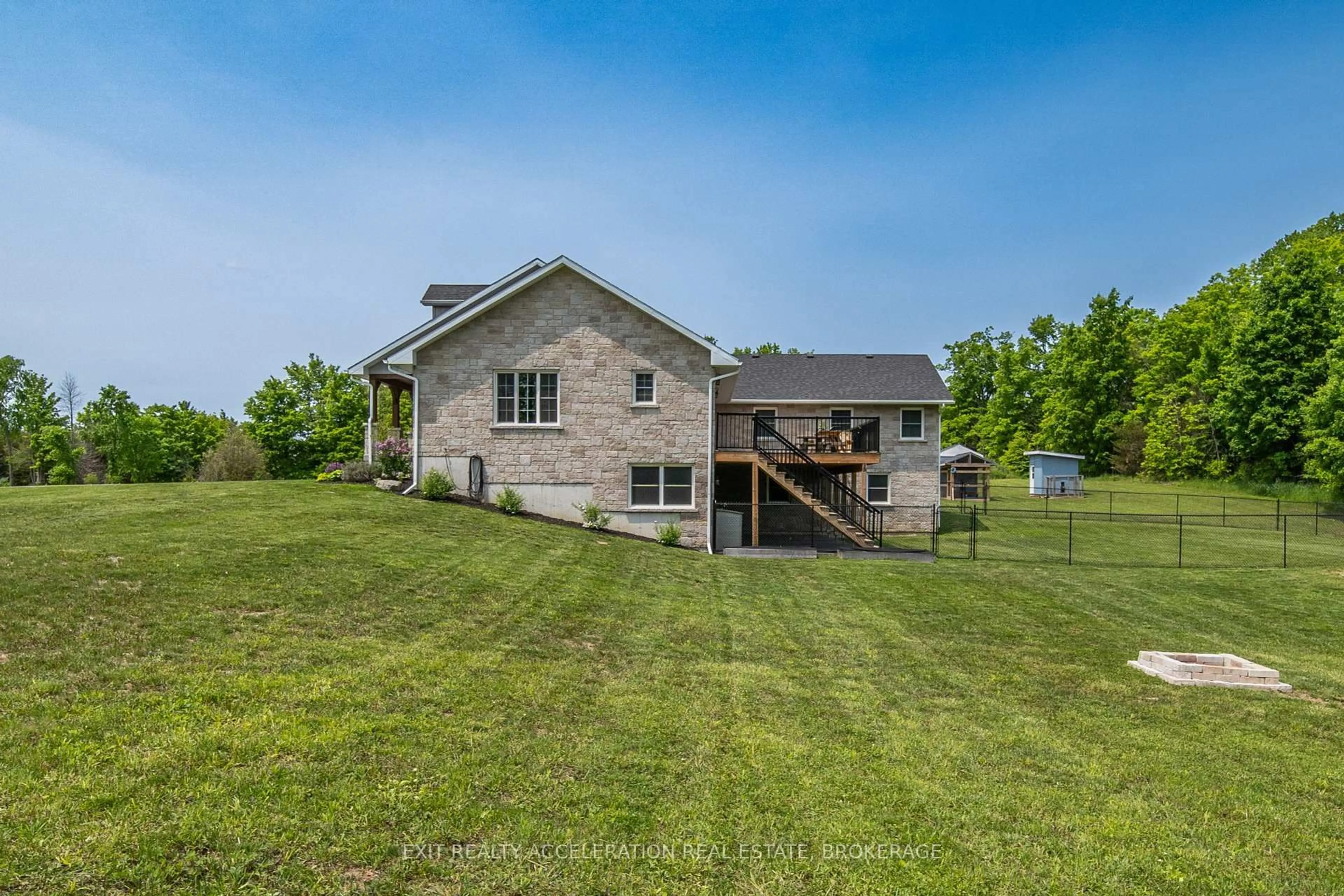 A pic from outside/outdoor area/front of a property/back of a property/a pic from drone, unknown for 5123 County Rd 4 Rd, Kaladar Ontario K0K 1Z0