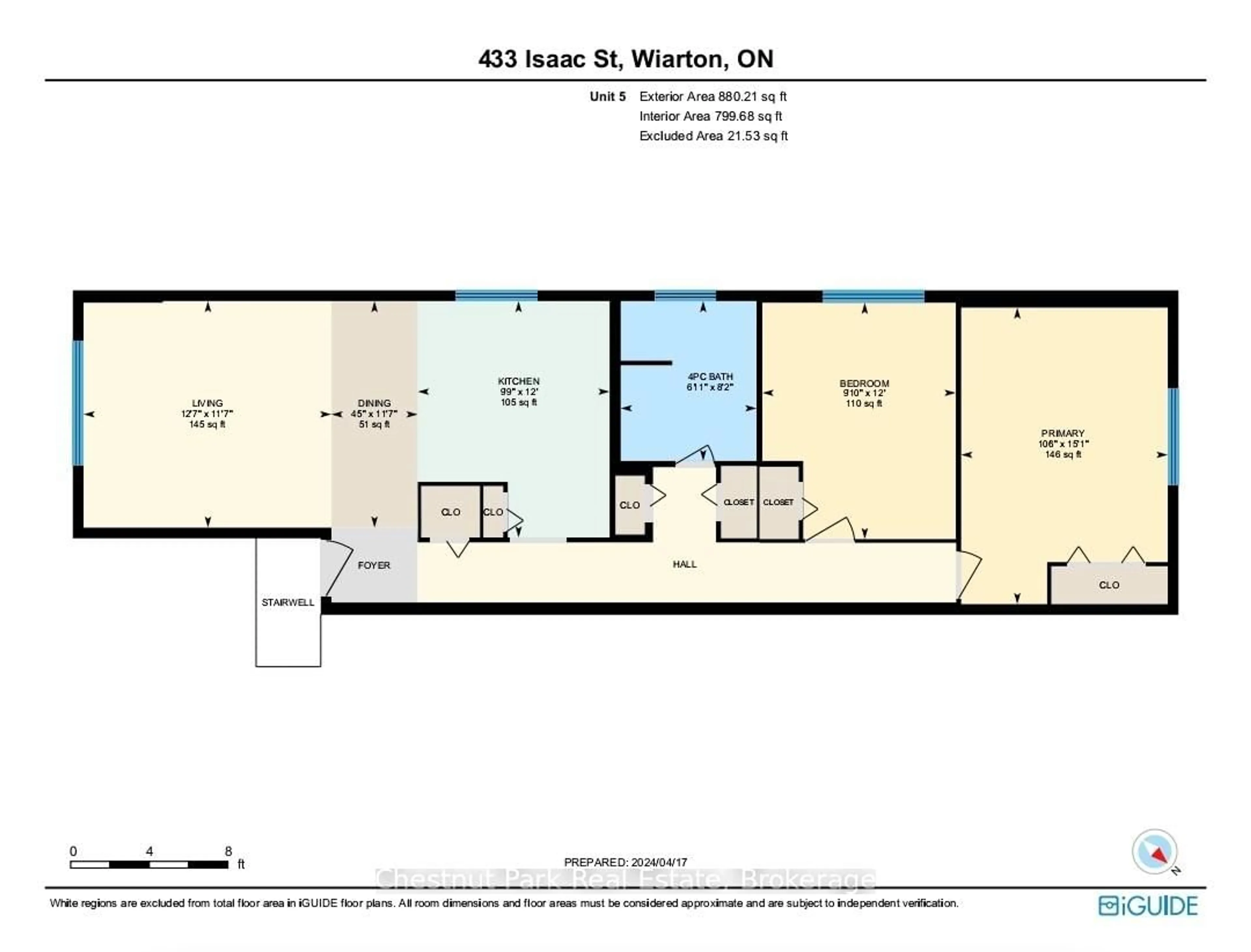 Floor plan for 433 Isaac St, South Bruce Peninsula Ontario N0H 2T0