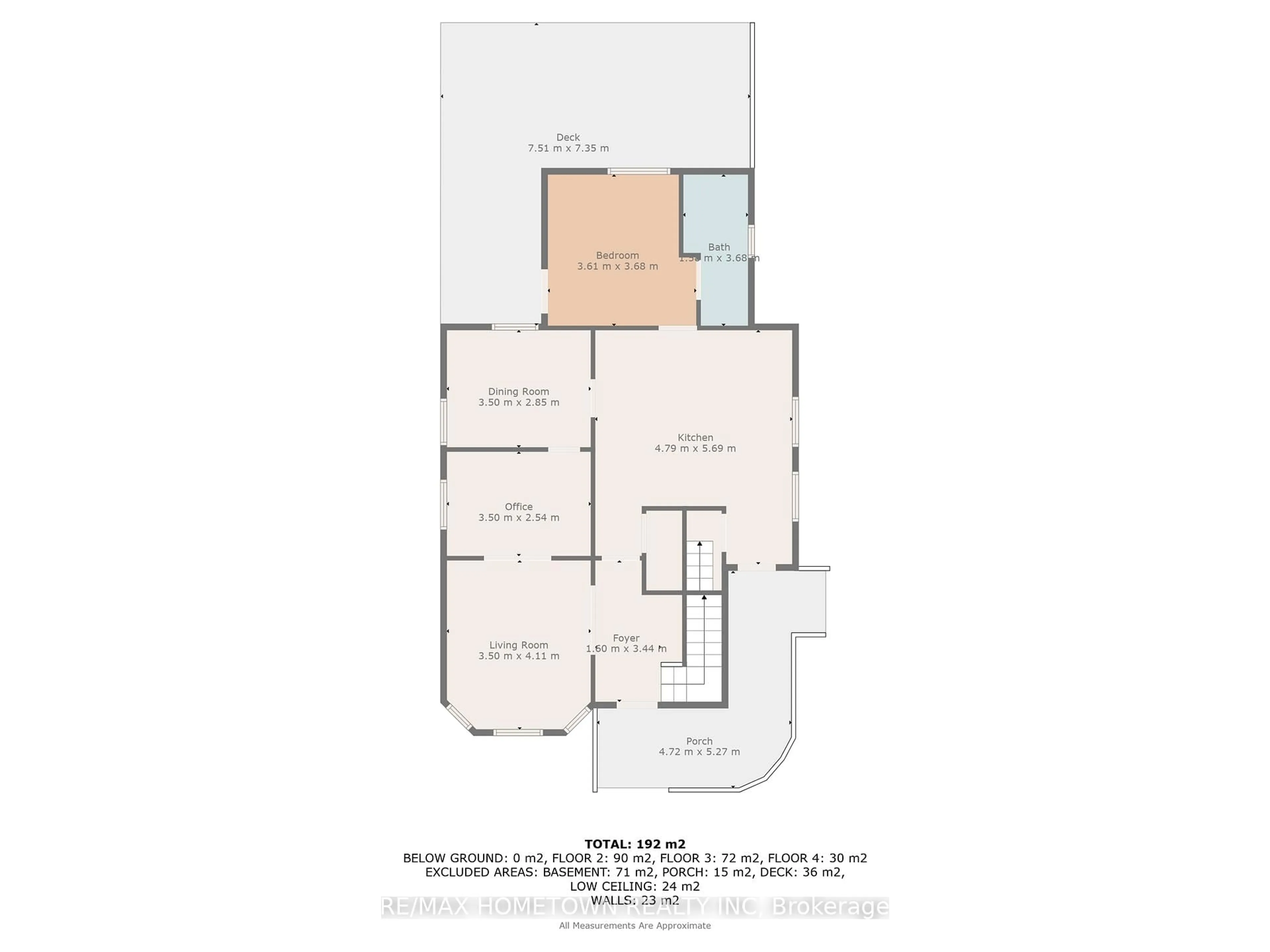 Floor plan for 138 Henry St, Prescott Ontario K0E 1T0