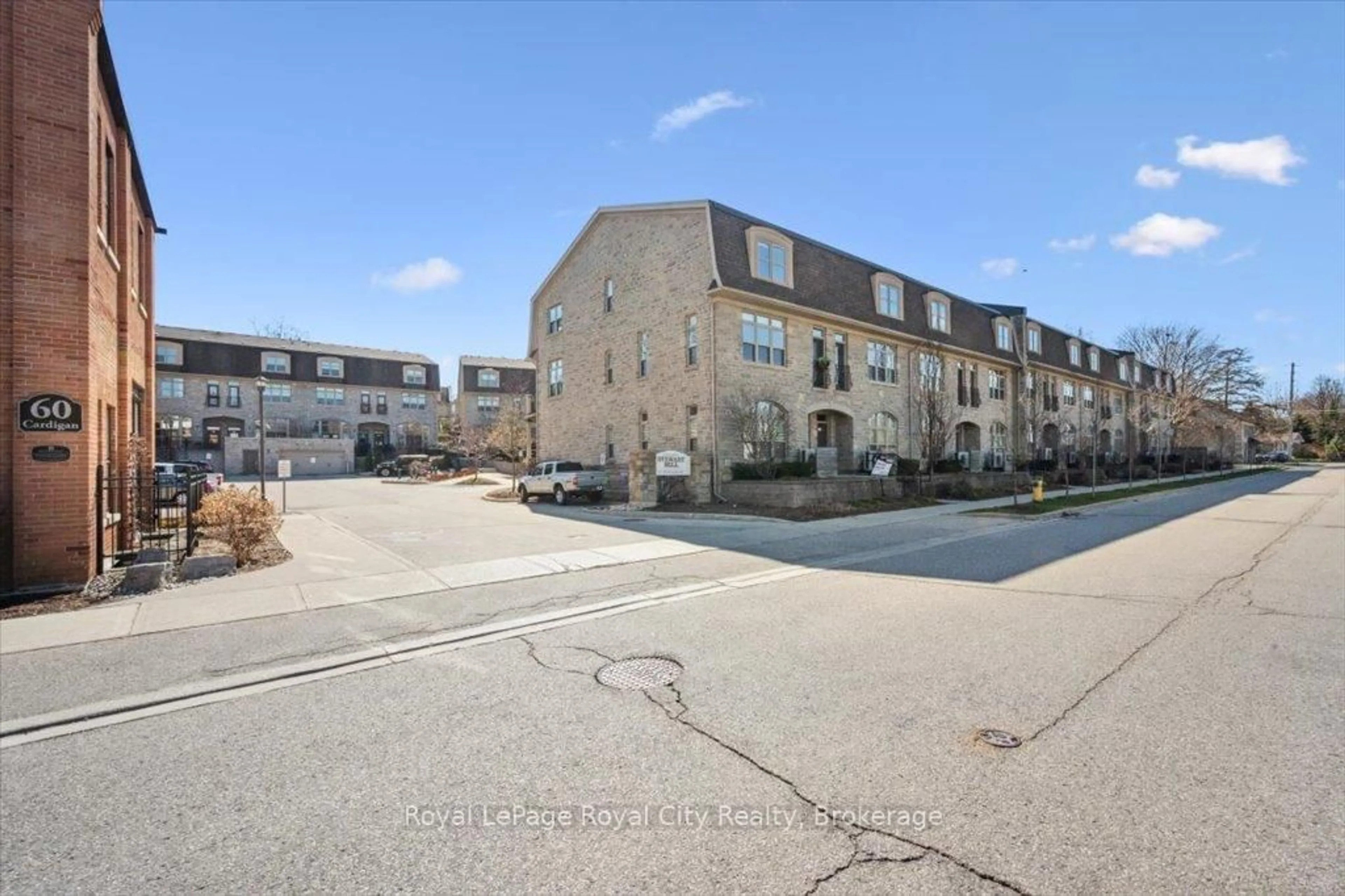 A pic from outside/outdoor area/front of a property/back of a property/a pic from drone, street for 82 Cardigan St #B, Guelph Ontario N1H 0A4