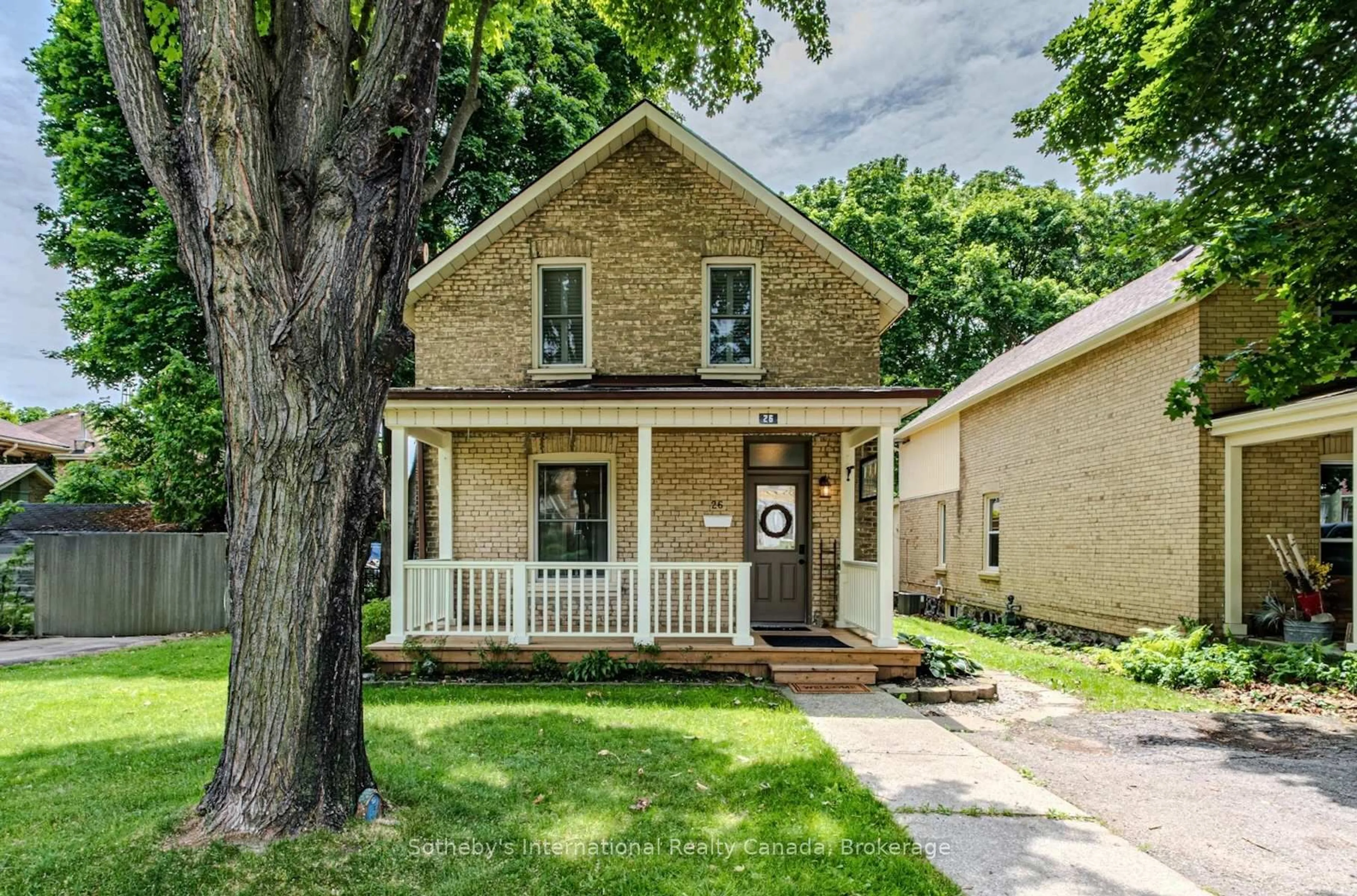 Home with brick exterior material, street for 26 Alexander Ave, Brant Ontario N3L 2V7