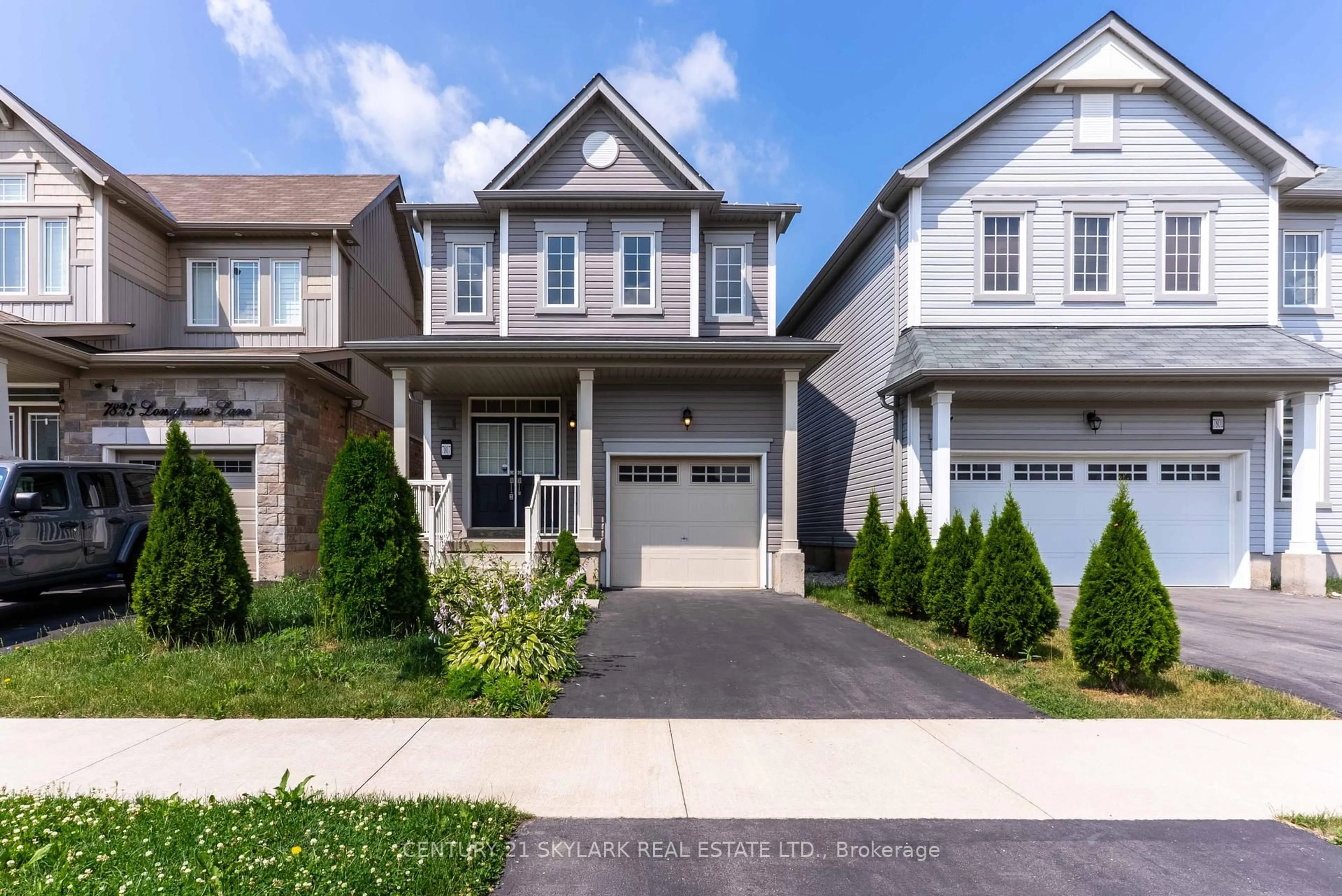 Home with brick exterior material, street for 7807 Longhouse Lane, Niagara Falls Ontario L2H 3R7