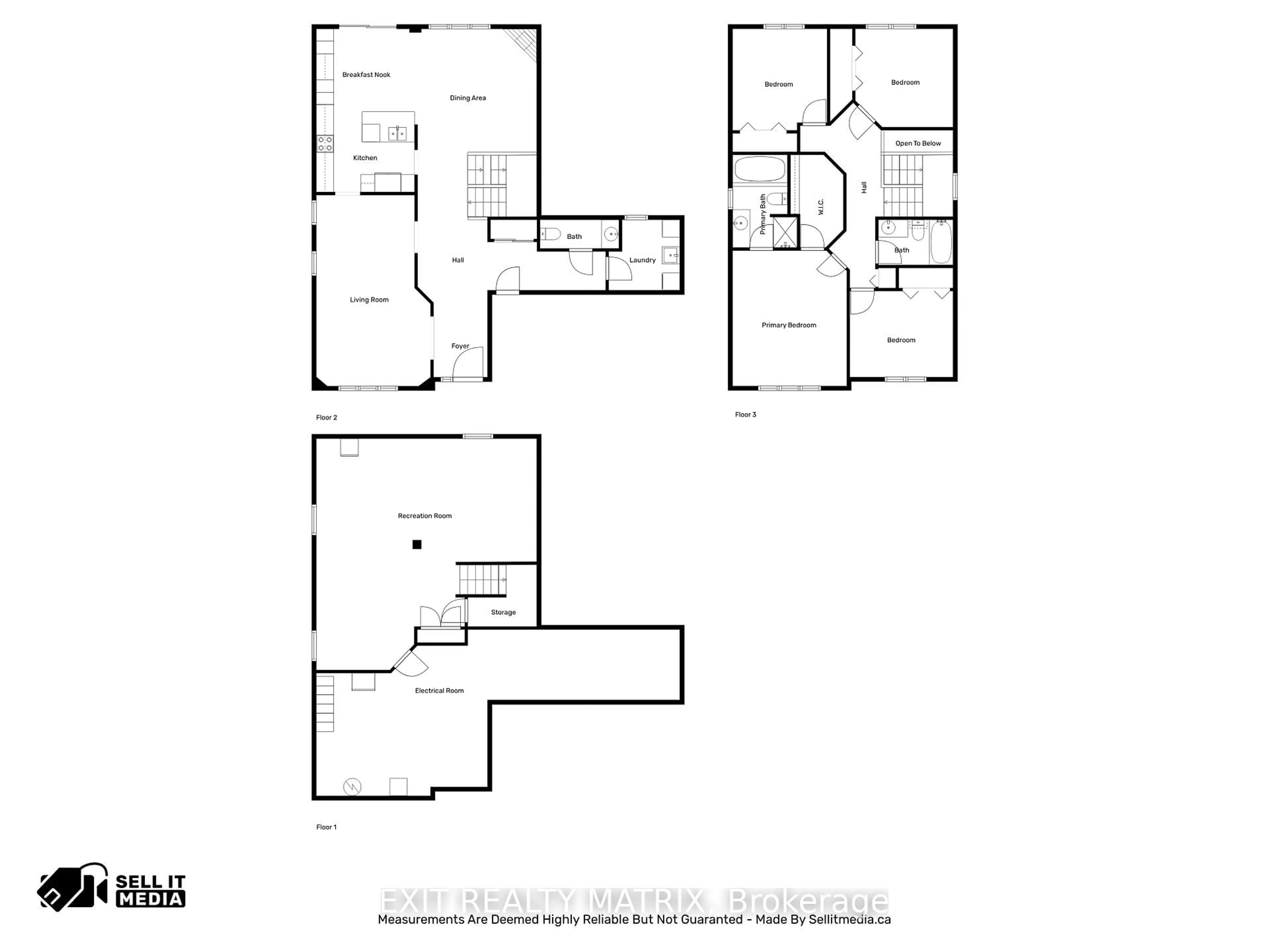 Floor plan for 16 La Citadelle St, Russell Ontario K0A 1W0