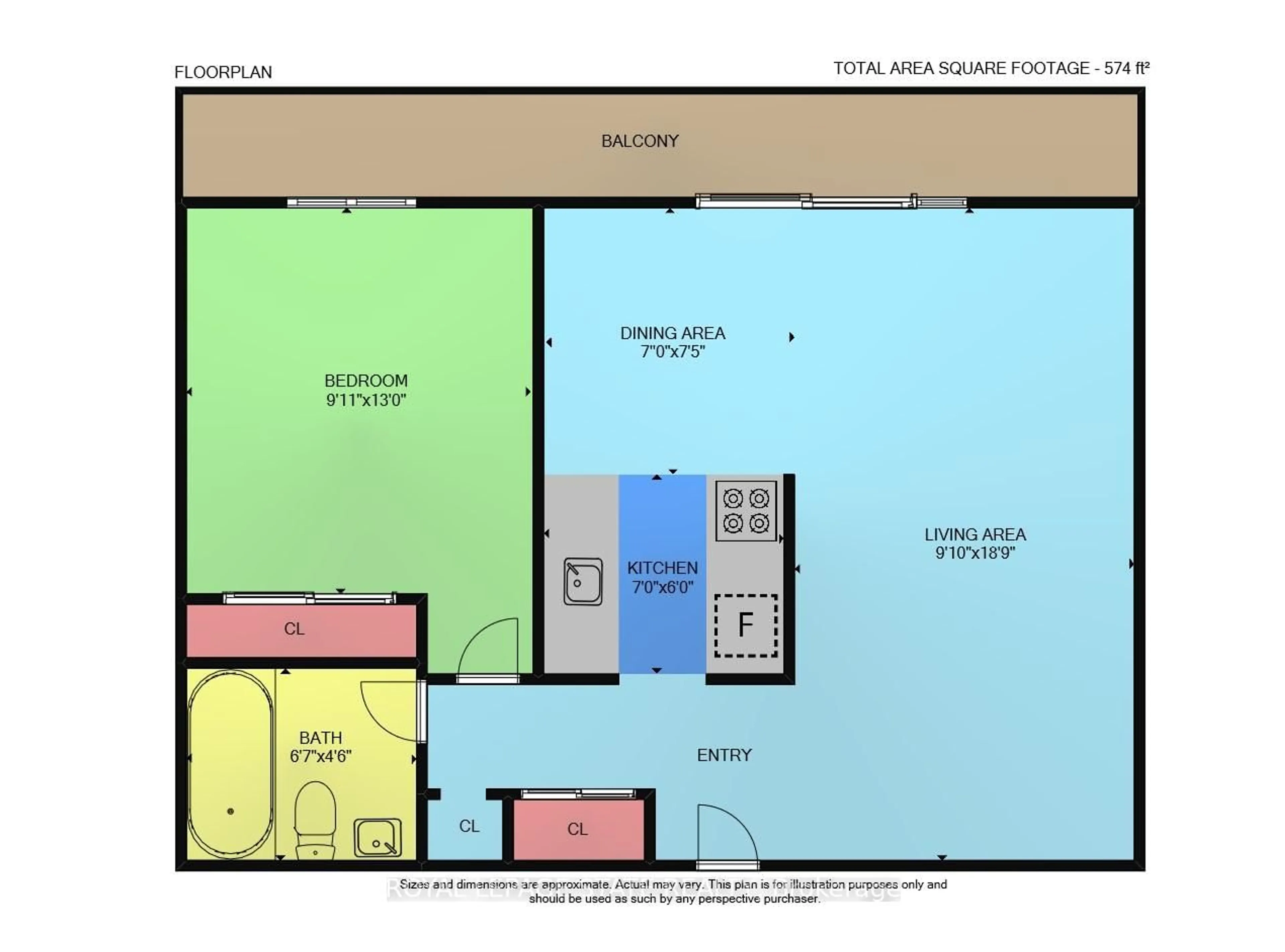 Floor plan for 81 Charlton Ave #702, Hamilton Ontario L8N 1Y7