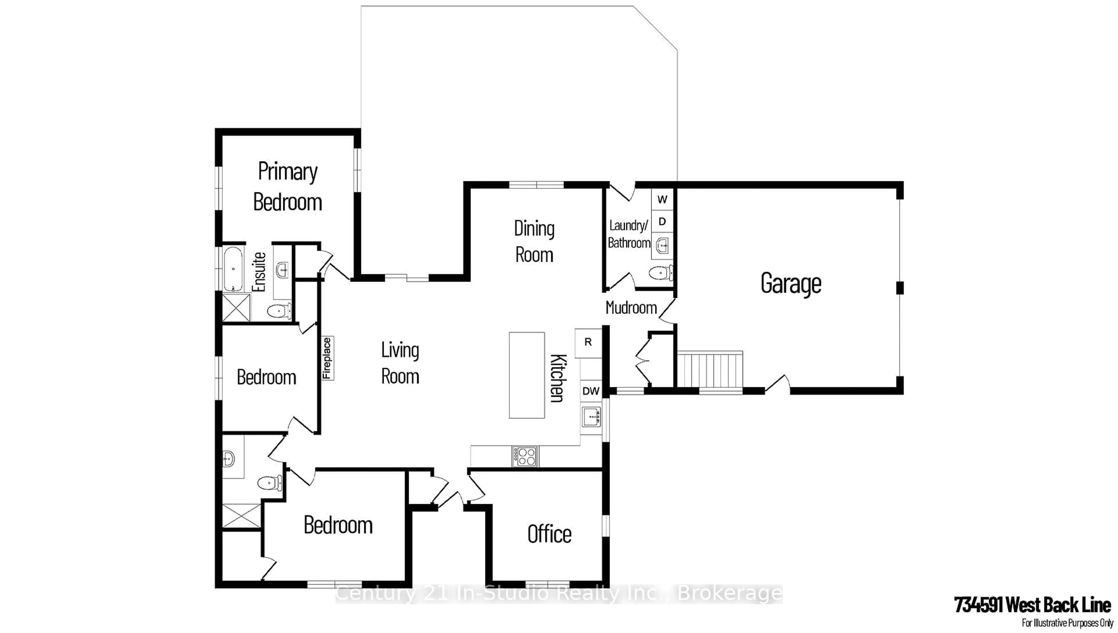 Floor plan for 734591 West Back Line, Grey Highlands Ontario N0C 1H0