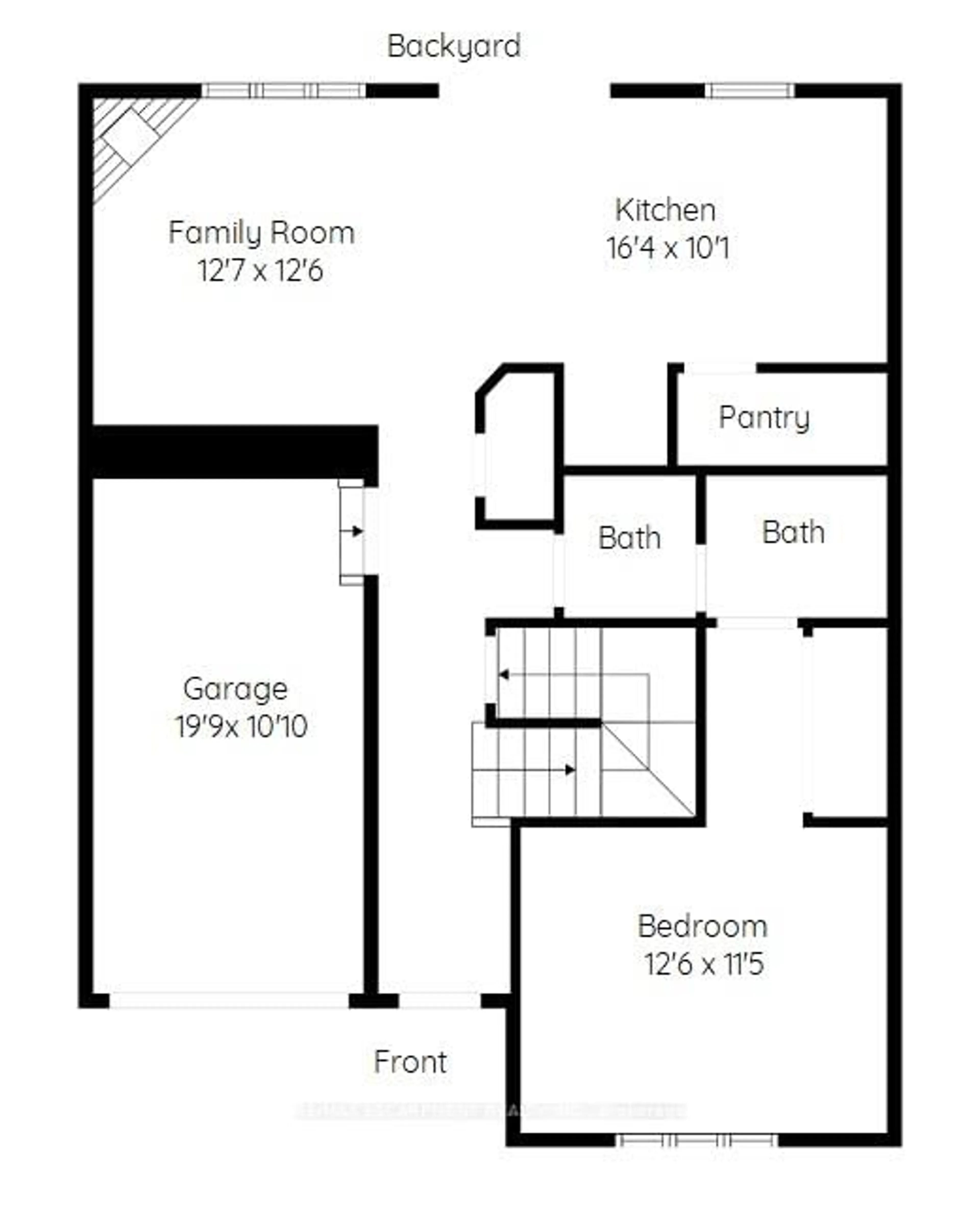 Floor plan for 8 Valiant Circ, Hamilton Ontario L0R 1C0