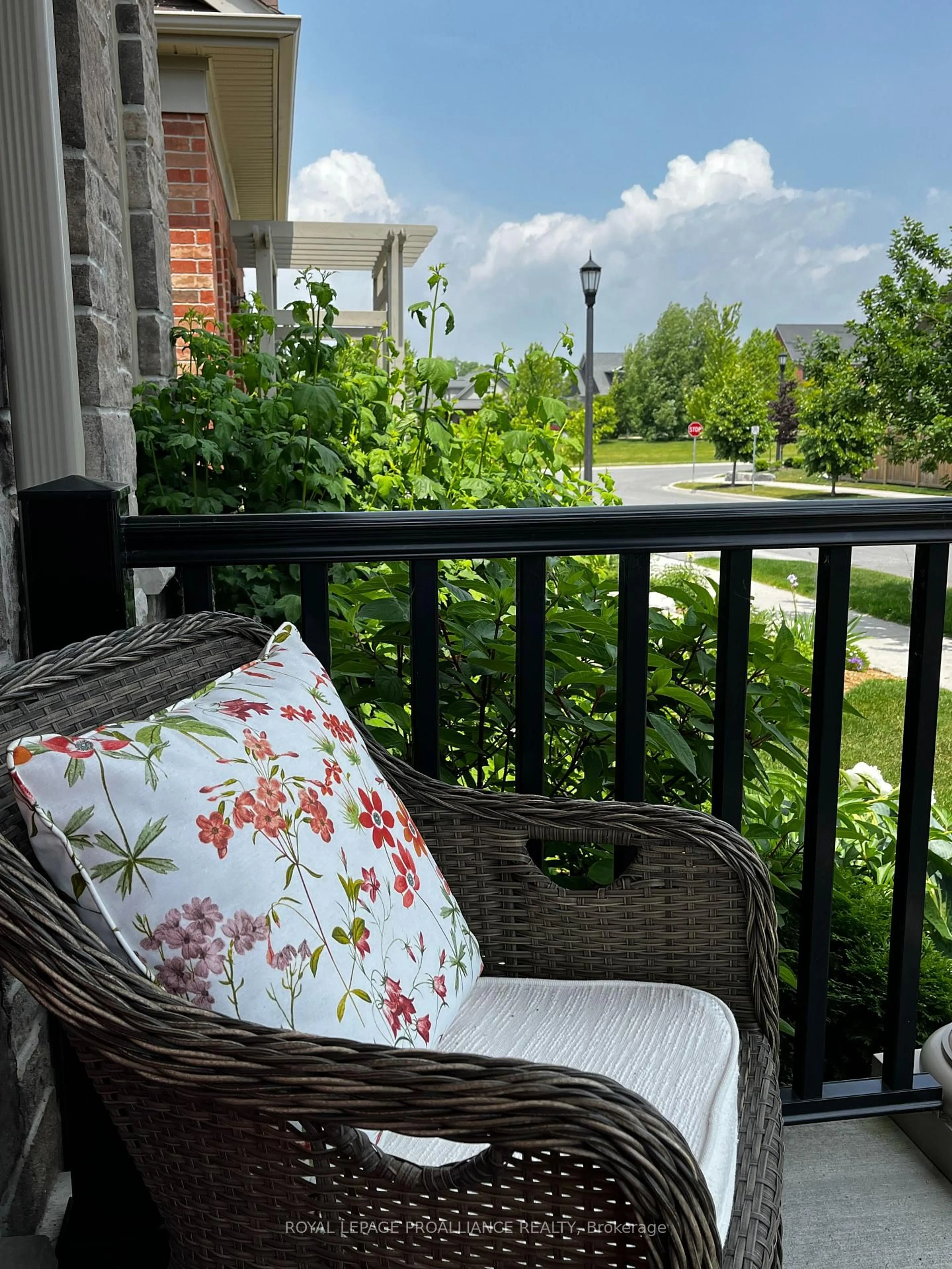 Balcony in the apartment, water/lake/river/ocean view for 737 James Sweetman Ave, Cobourg Ontario K9A 0K7