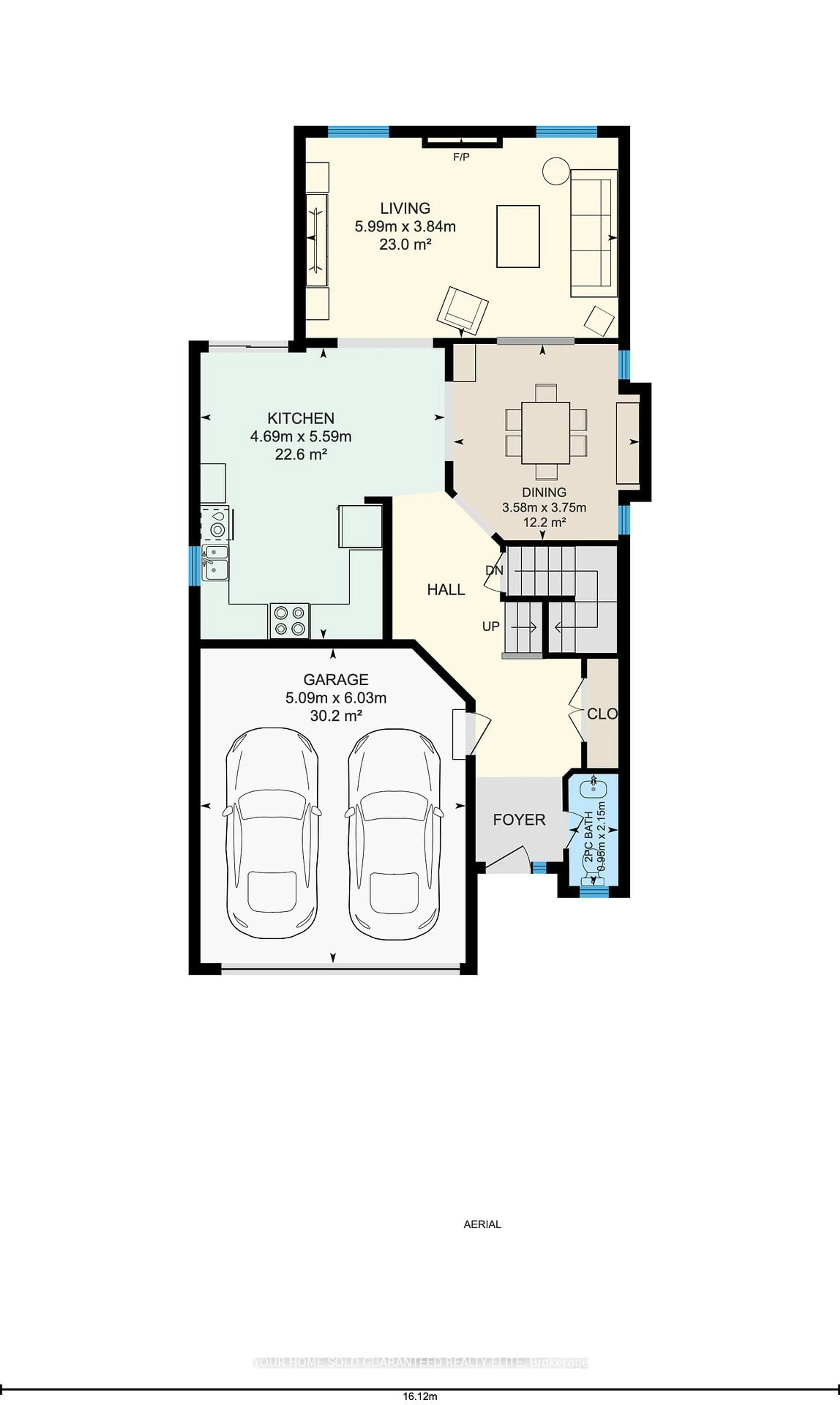 Floor plan for 1 Hillcroft Dr, Hamilton Ontario L8J 3W6