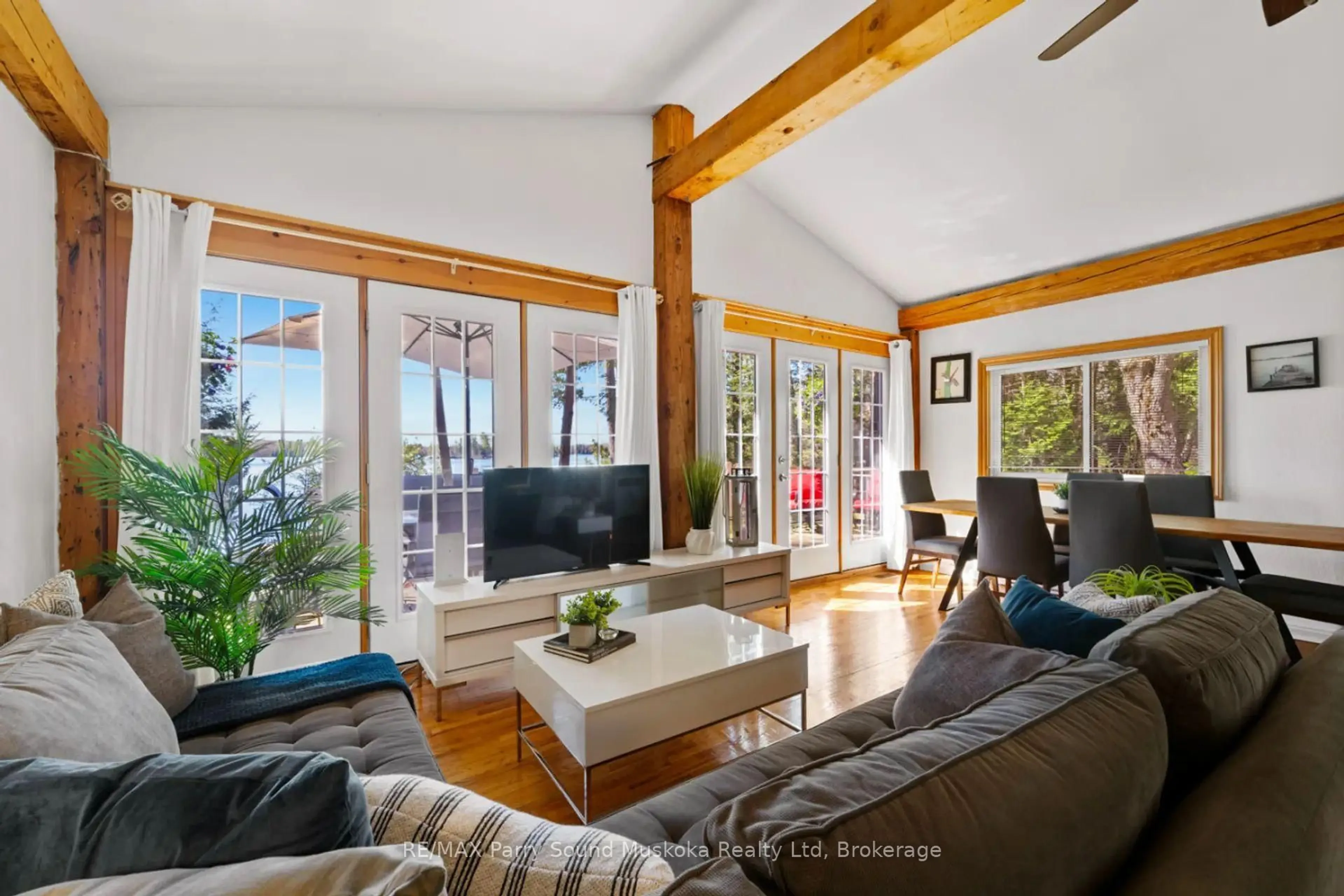 Living room with furniture, unknown for 99 Sugar Lake Rd, Seguin Ontario P2A 0B6